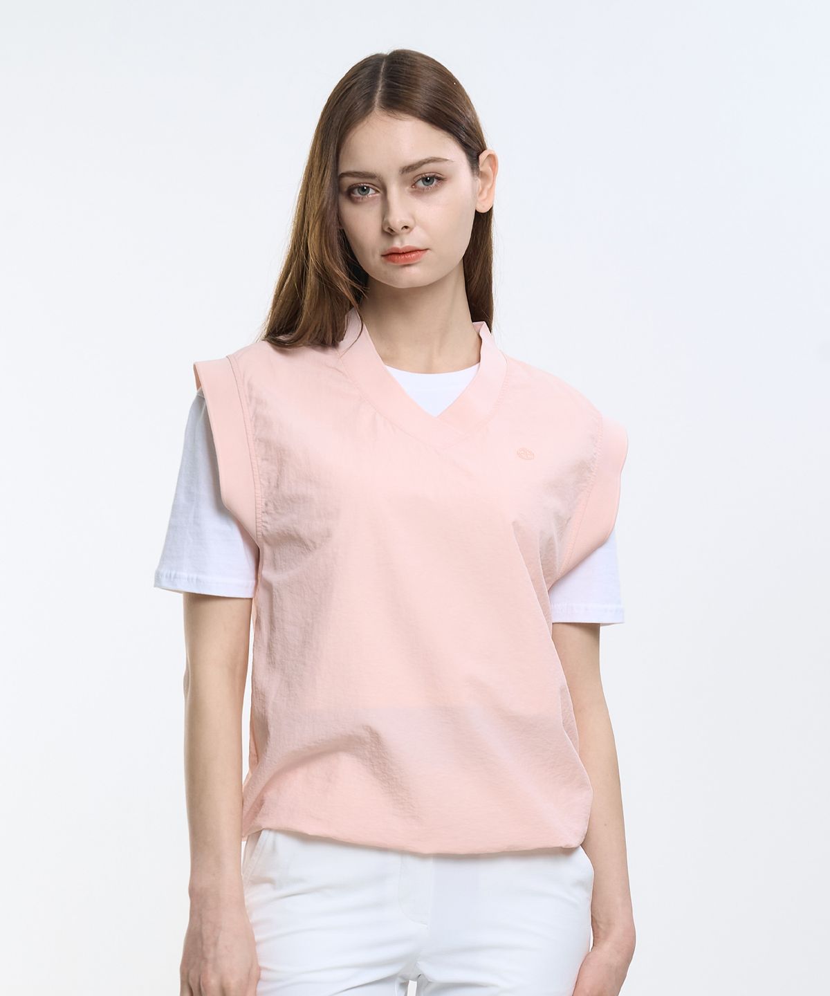 투엘라(2ELA) 바스락필드 여성 브이넥 골프 베스트 조끼(W6SV01) 5 Colors