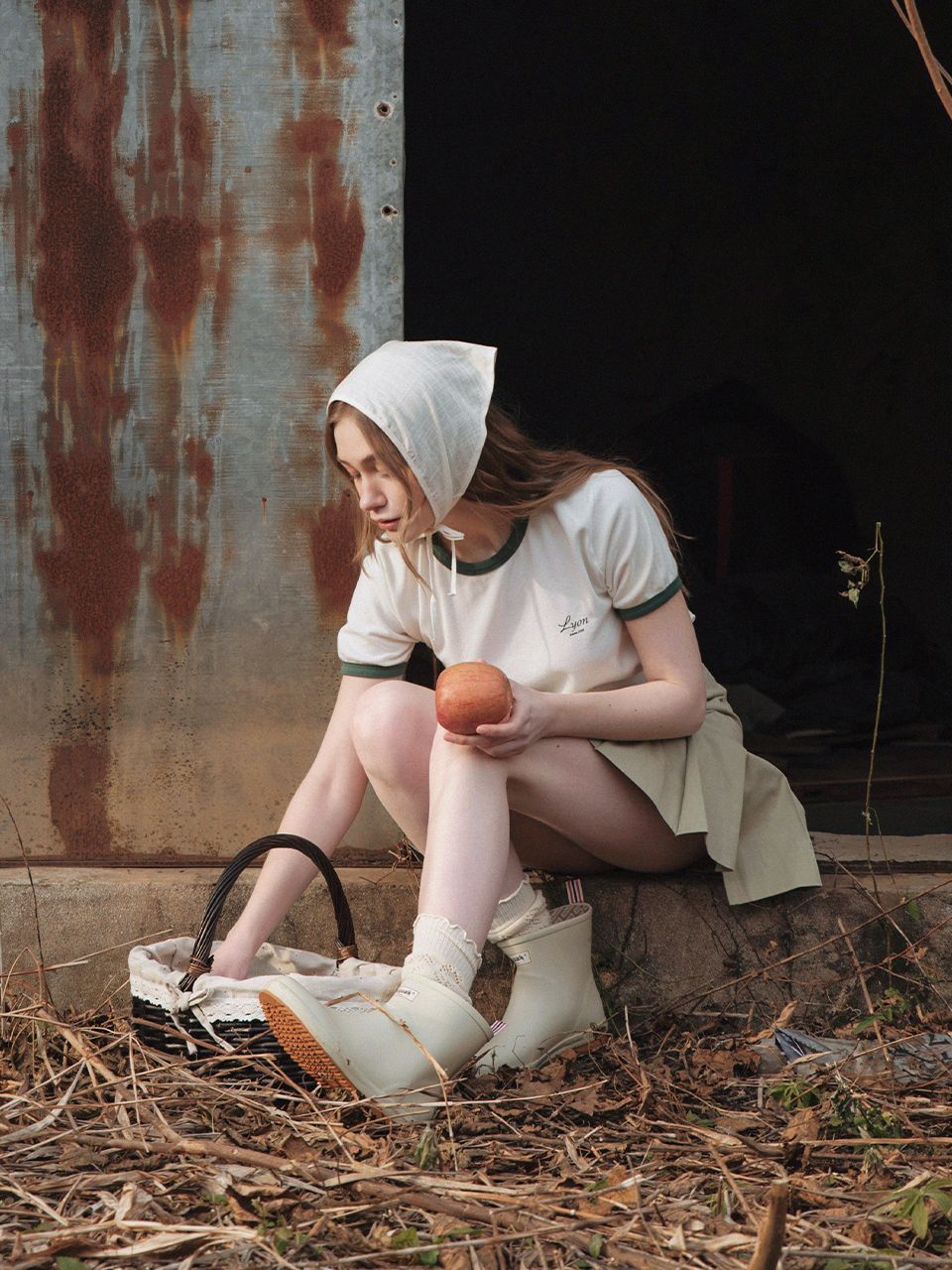 Lenina ♥ BETTY city print T-shirt /追跡付 MUSINSA公式 | LENINA BETTY city print T-shirt_WHITE
