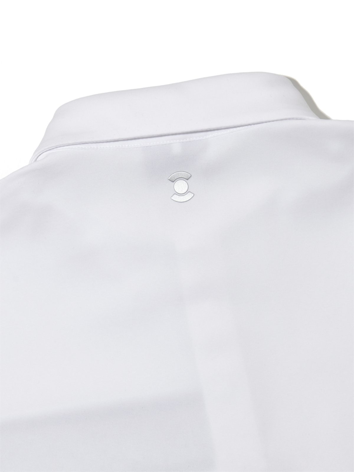 와이드앵글(WIDEANGLE) CO 스웨터 배색 포인트 폴로 티셔츠 M_White
