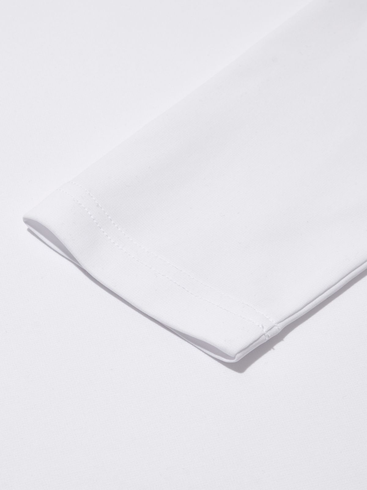 와이드앵글(WIDEANGLE) CO 스웨터 배색 포인트 폴로 티셔츠 M_White