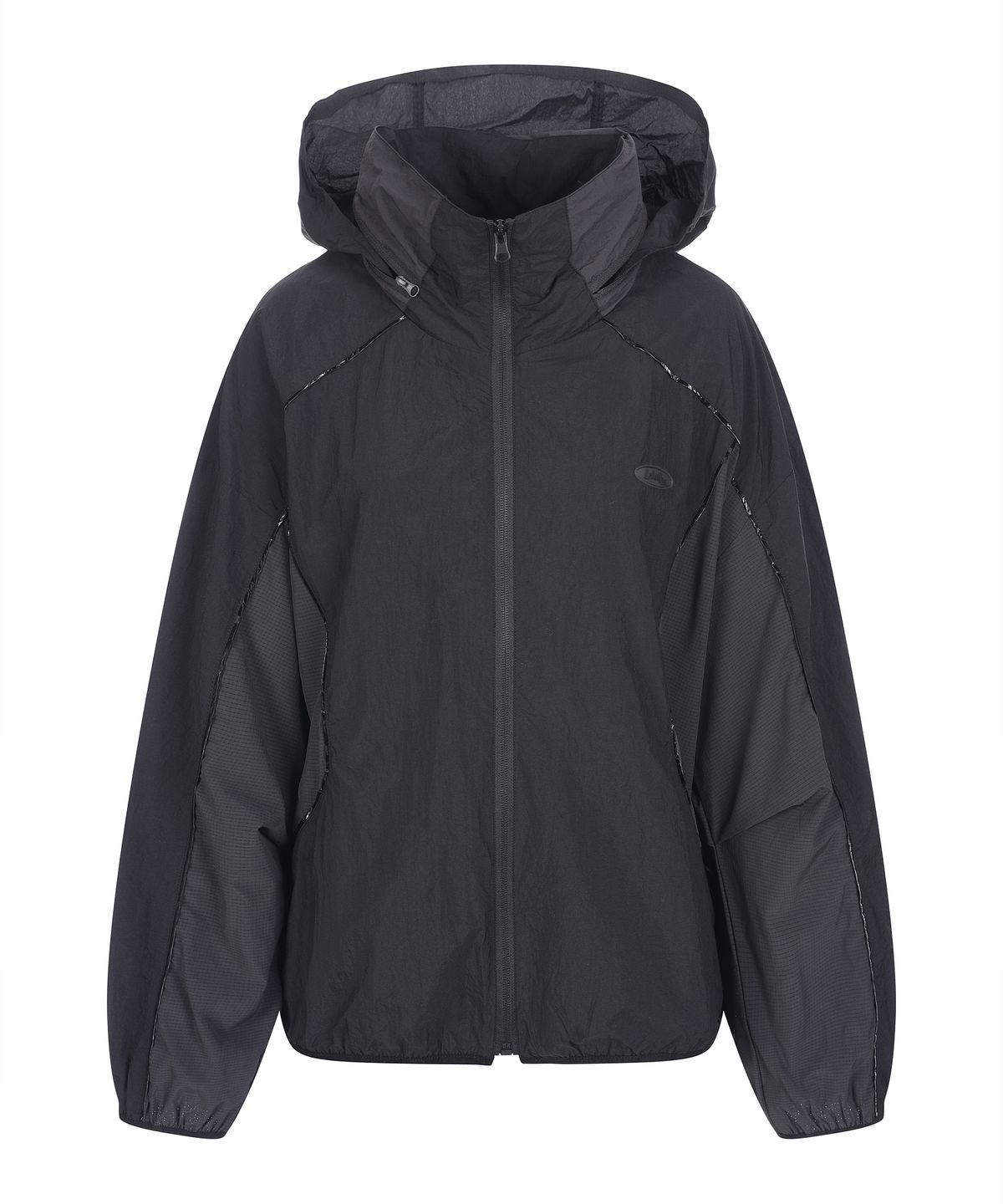 라라폭스(LALAFOX) HIDDEN HOODIE WINDSTOPPER JACKET 바람막이 BLACK BR2WJ002