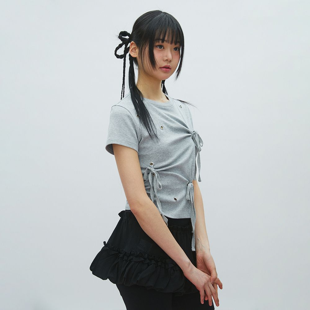 ★lalafox★WRAP FLARED SKIRT★Black★韓国★大人気★ MUSINSA公式 | LALAFOX WRAP FLARED SKIRT BLACK BR2WS002