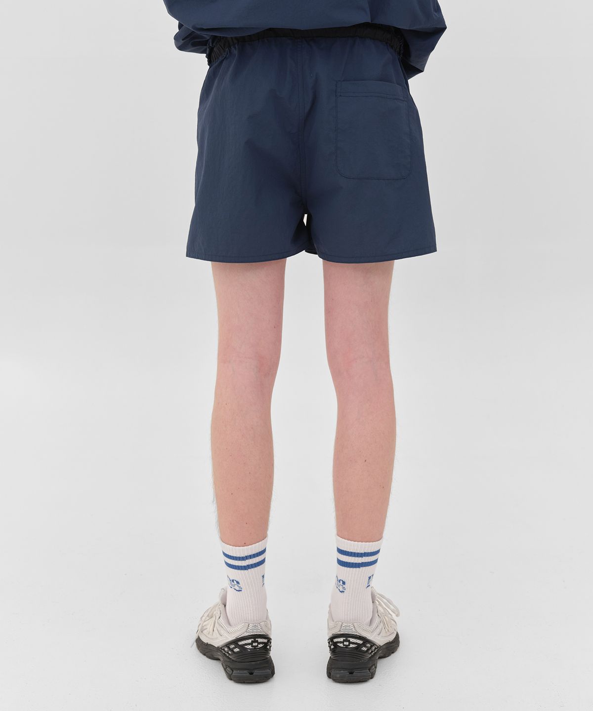 피오팔(PO8) TRACKSHORT 8 PANTS - NAVY