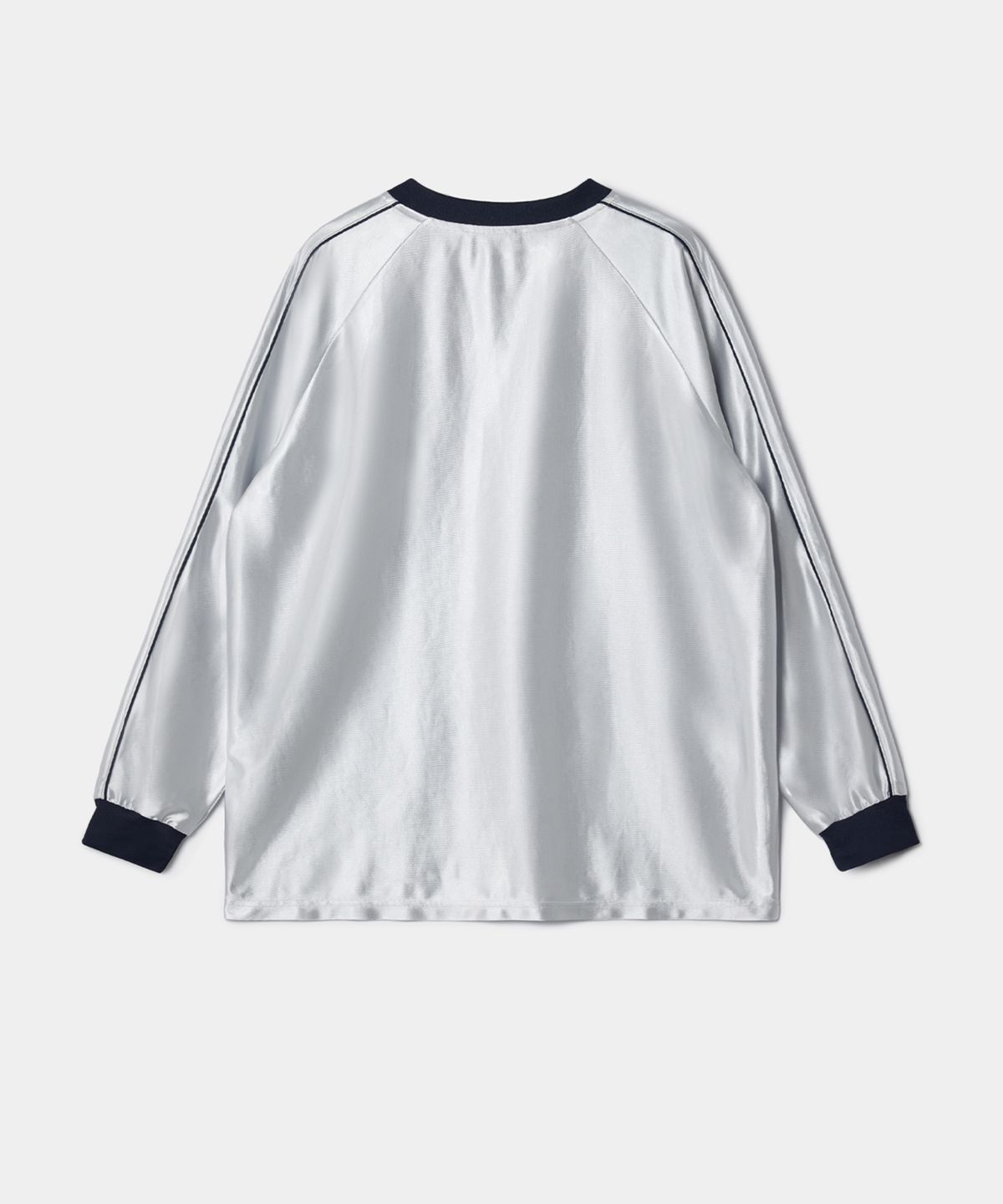 피오팔(PO8) PO8 LEAGUE LONG SLEEVE T-SHIRTS - GREY