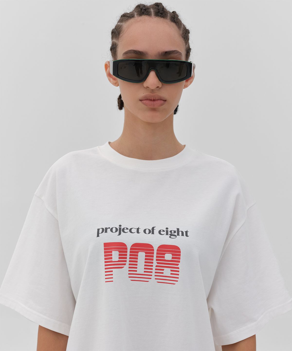 피오팔(PO8) BALANCE 2.0 T-SHIRTS - WHITE