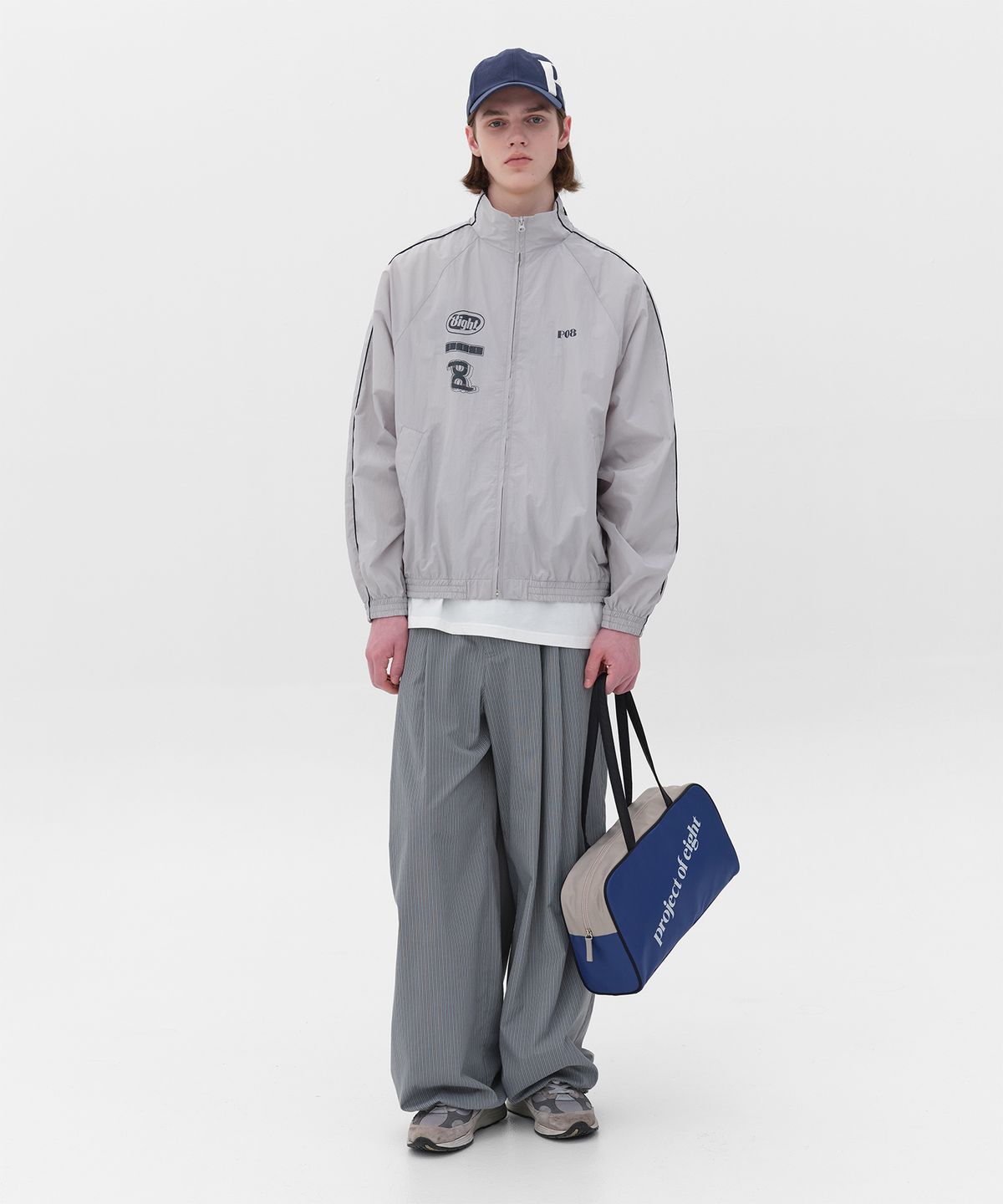 피오팔(PO8) INFIN8 JACKET - GREY