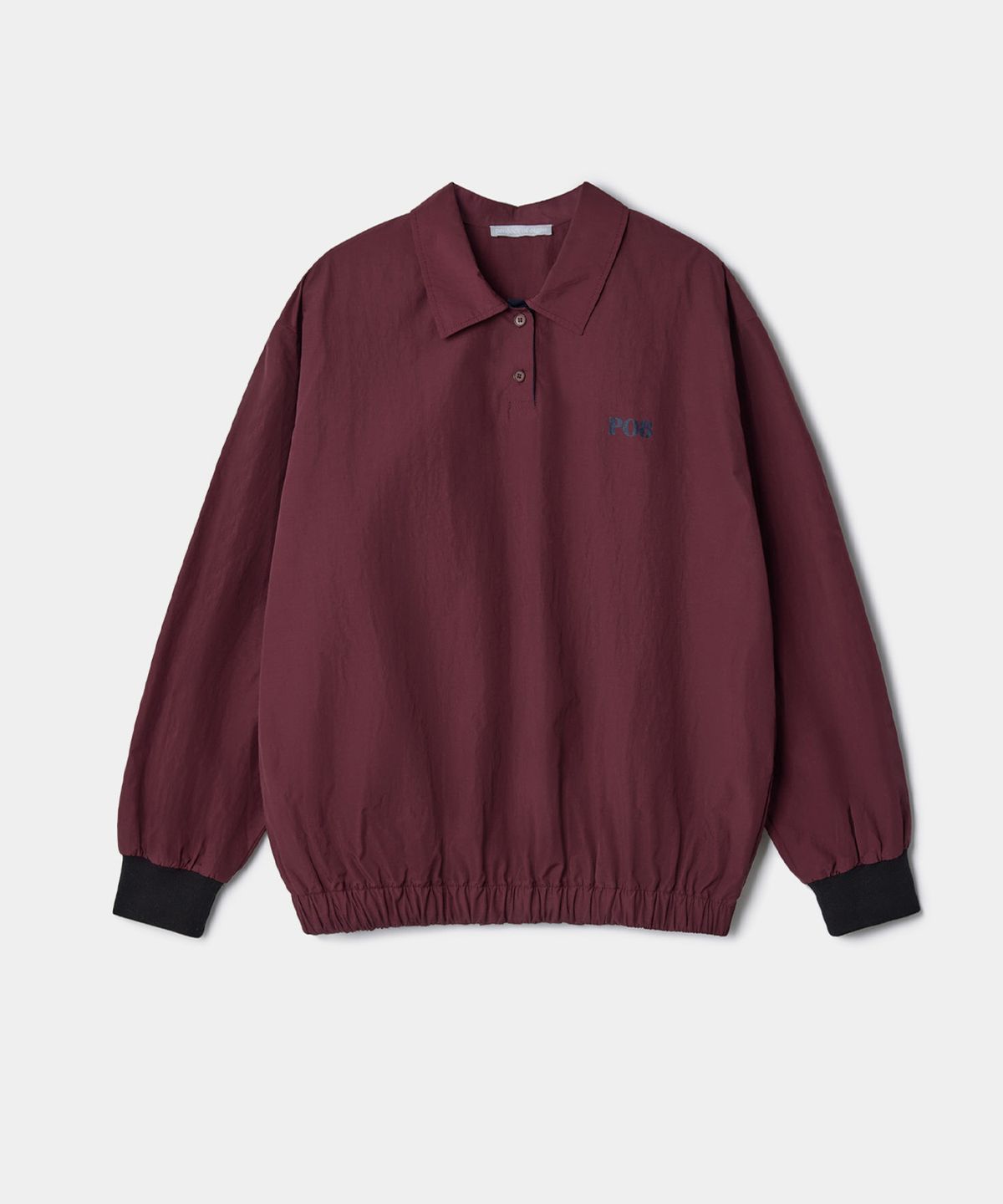피오팔(PO8) STORM8 NYLON TOP - WINE
