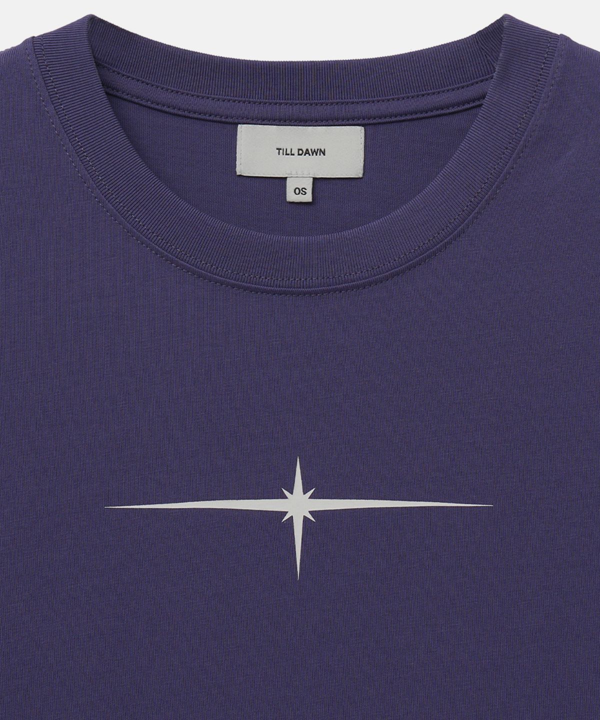 틸던(TILLDAWN) CLASSIC FLASH TOP dark purple