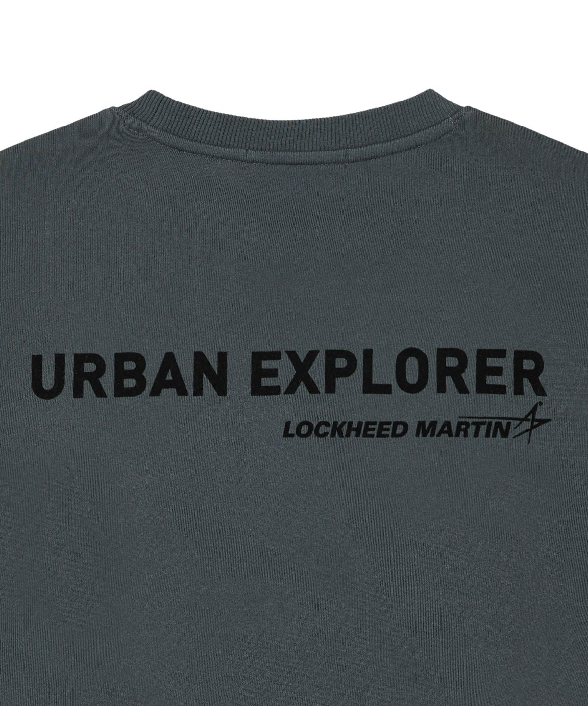 록히드마틴(LOCKHEED MARTIN) URBAN EXPLORER PRINT SEWATSHIRTS (CHARCOAL)