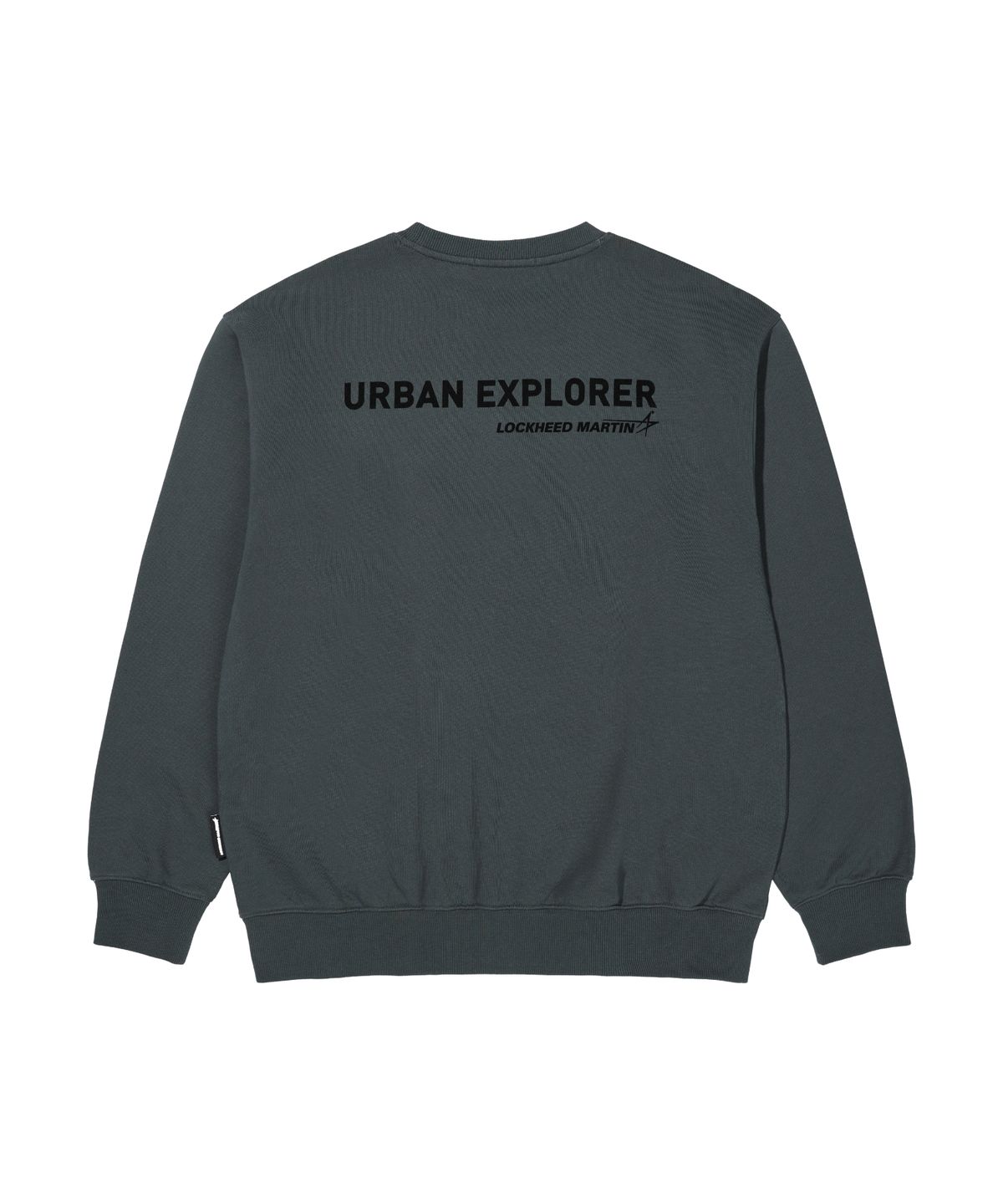 록히드마틴(LOCKHEED MARTIN) URBAN EXPLORER PRINT SEWATSHIRTS (CHARCOAL)