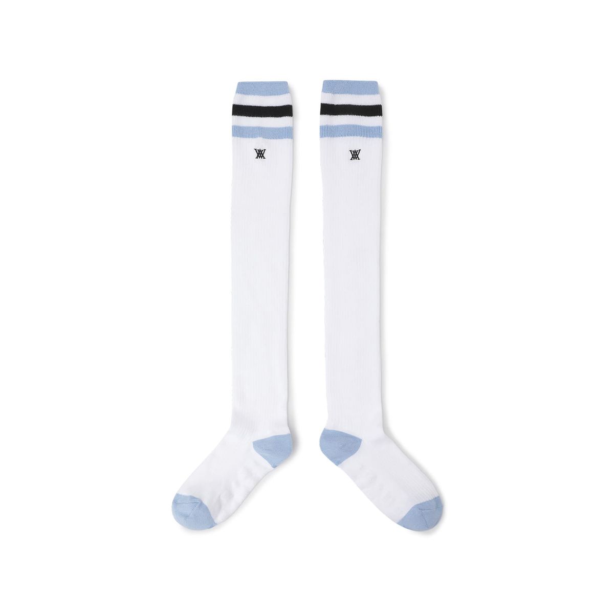 어뉴골프(ANEW GOLF) WOMEN BLOCK KNEE SOCKS _BL