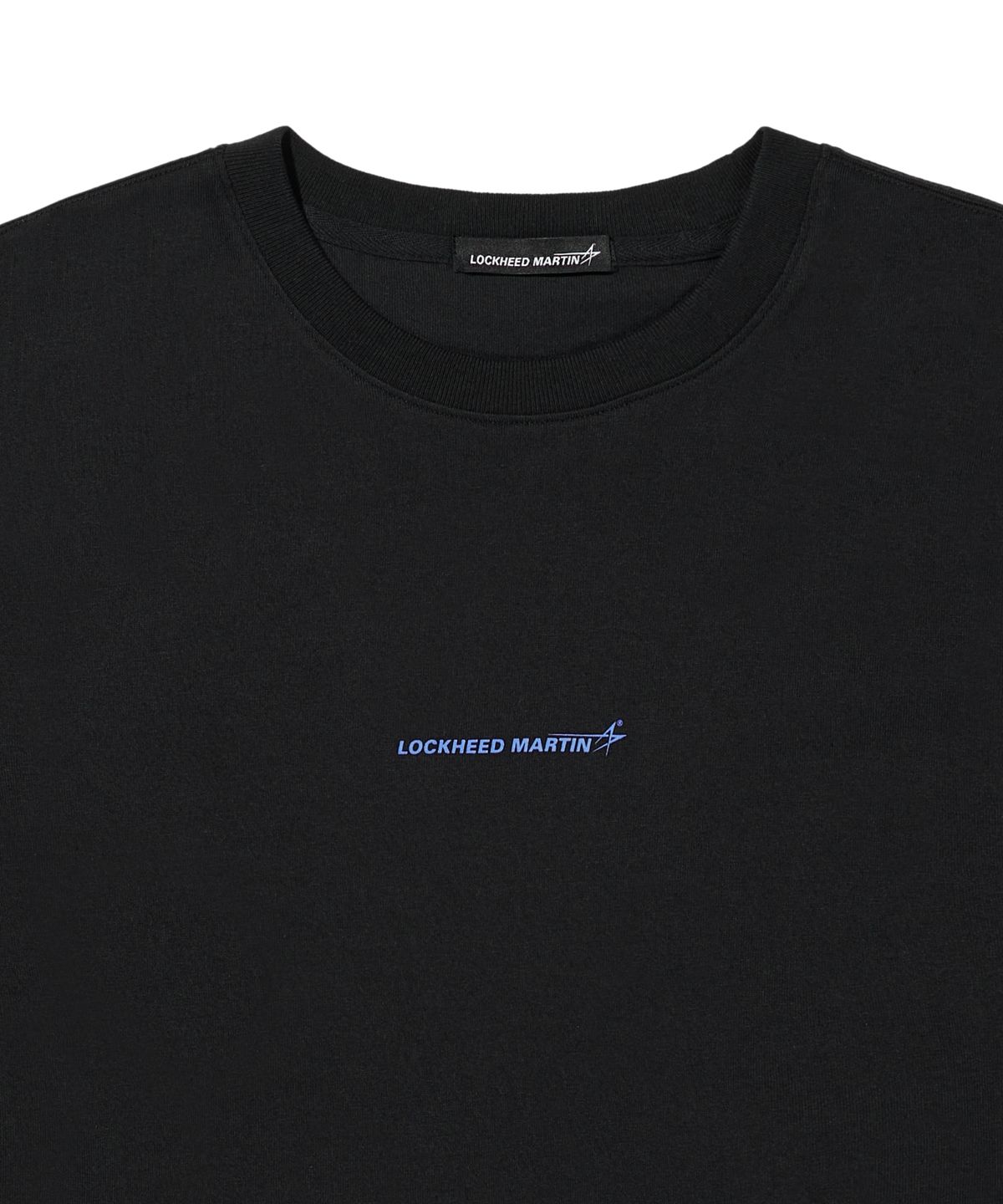 록히드마틴(LOCKHEED MARTIN) SLEEVE PRINT LONG T-SHIRTS (BLACK)