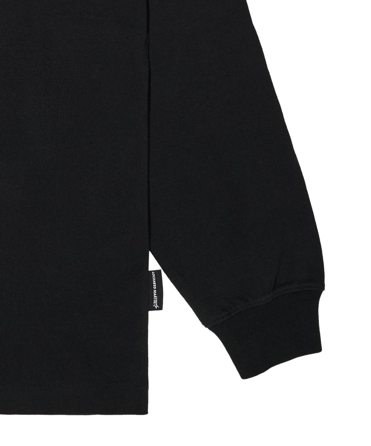 록히드마틴(LOCKHEED MARTIN) SLEEVE PRINT LONG T-SHIRTS (BLACK)
