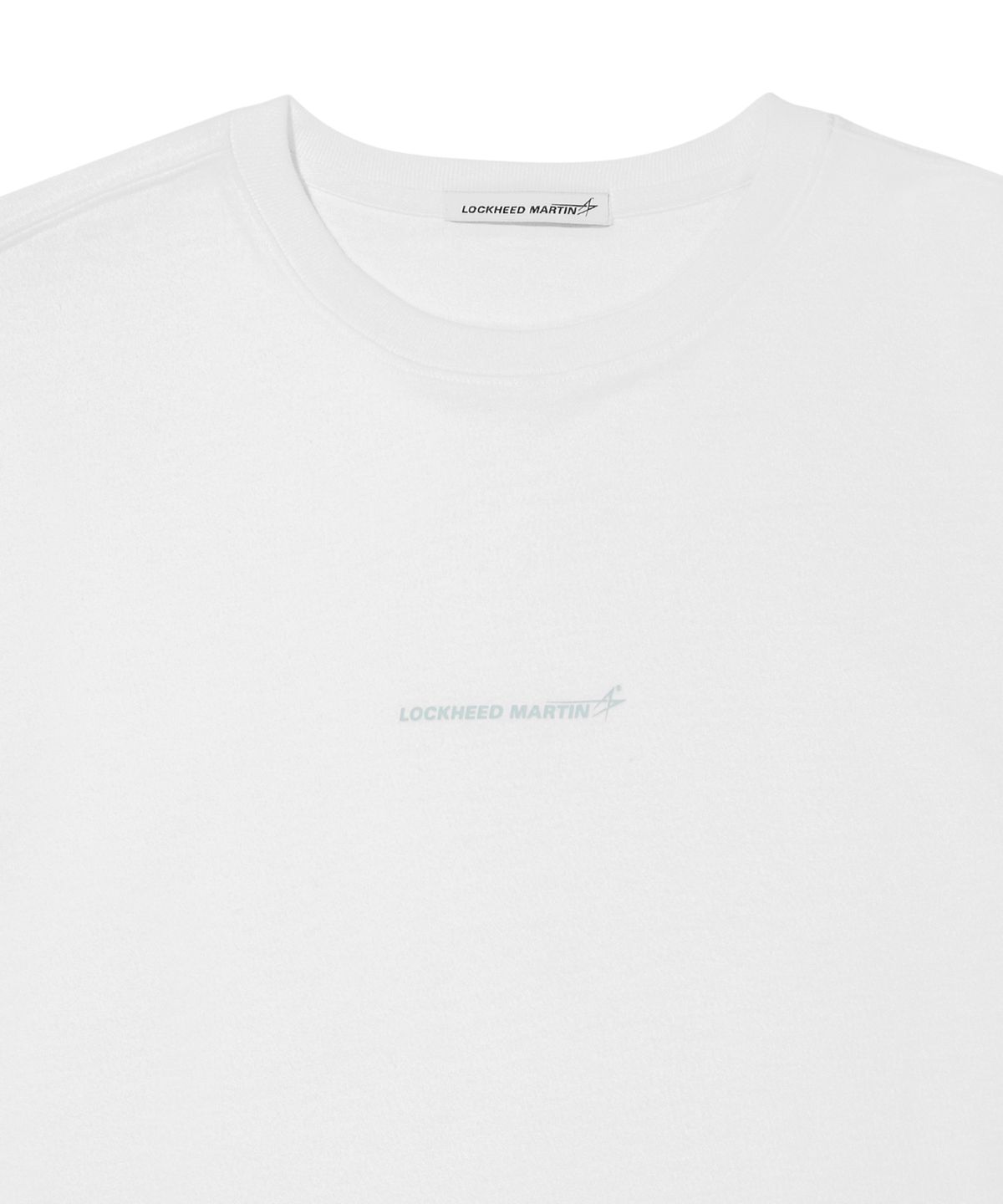 록히드마틴(LOCKHEED MARTIN) SLEEVE PRINT LONG T-SHIRTS (WHITE)