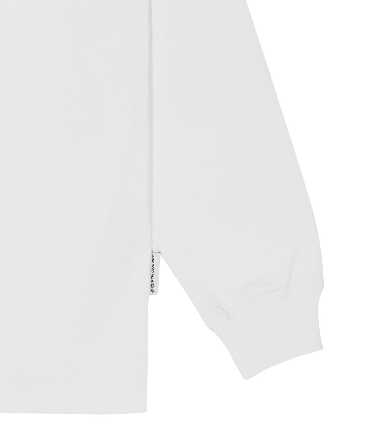 록히드마틴(LOCKHEED MARTIN) SLEEVE PRINT LONG T-SHIRTS (WHITE)