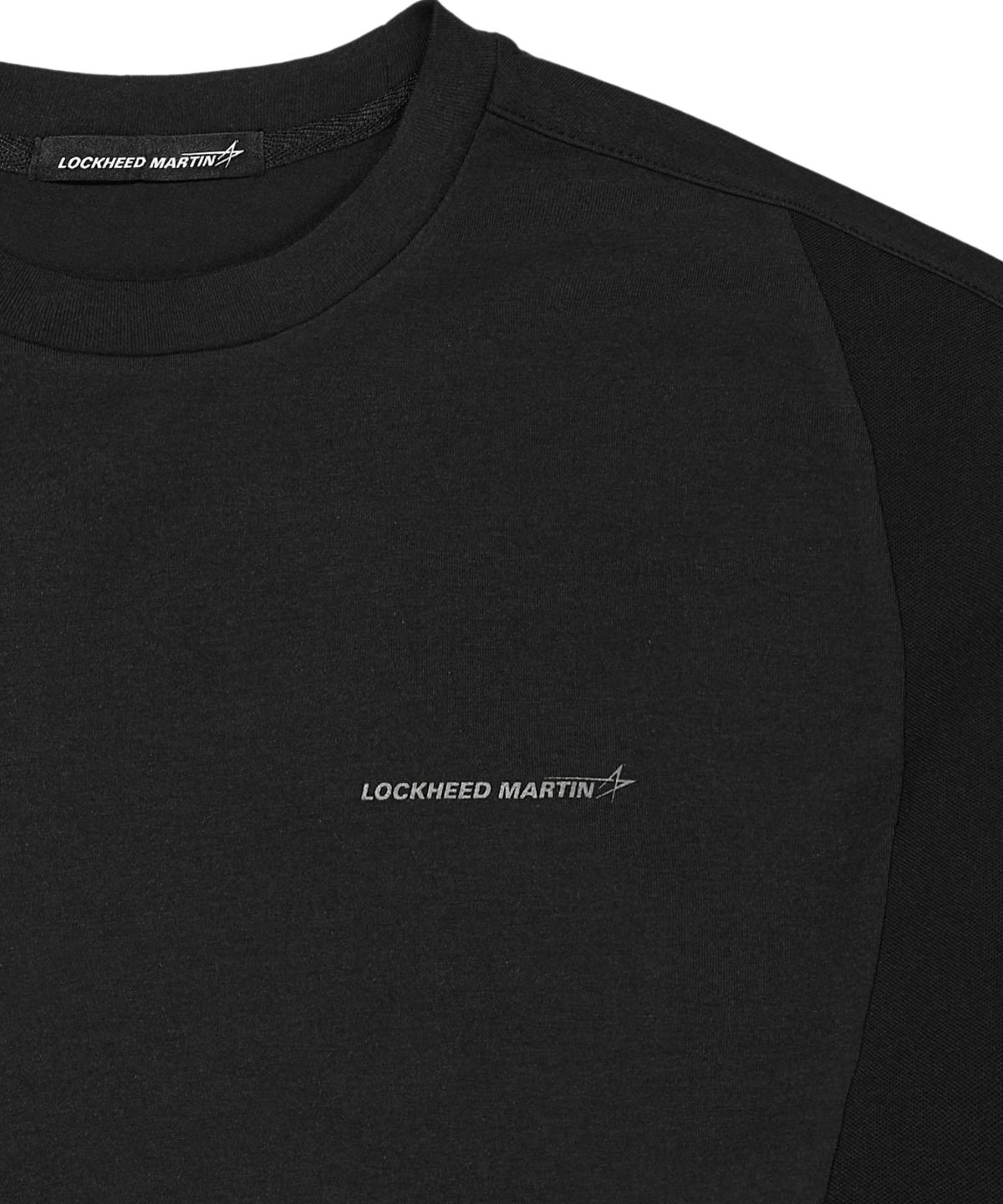 록히드마틴(LOCKHEED MARTIN) COLOR BLOCK LONG SLEEVE (BLACK)