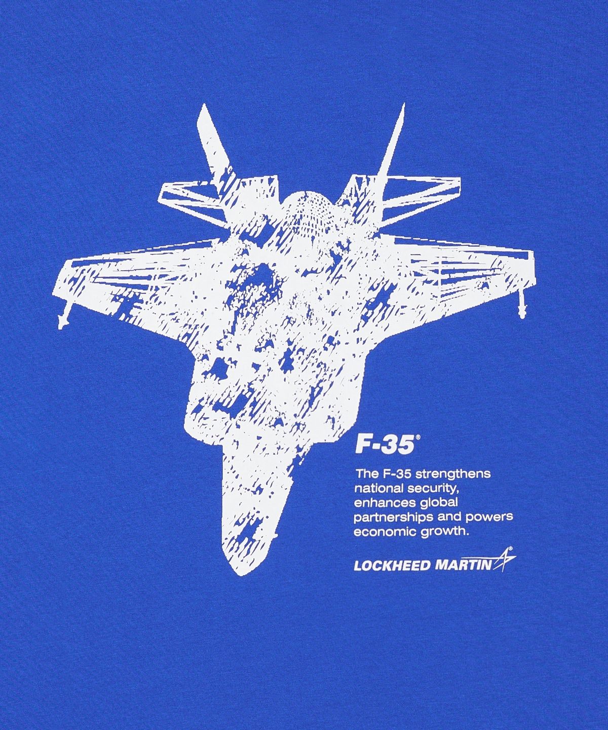 록히드마틴(LOCKHEED MARTIN) LM F-35 GRAPHIC TEE (BLUE)