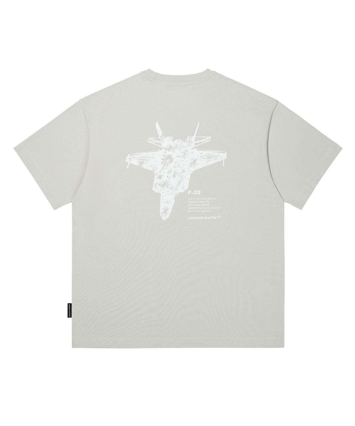 록히드마틴(LOCKHEED MARTIN) LM F-35 GRAPHIC TEE (GREY)