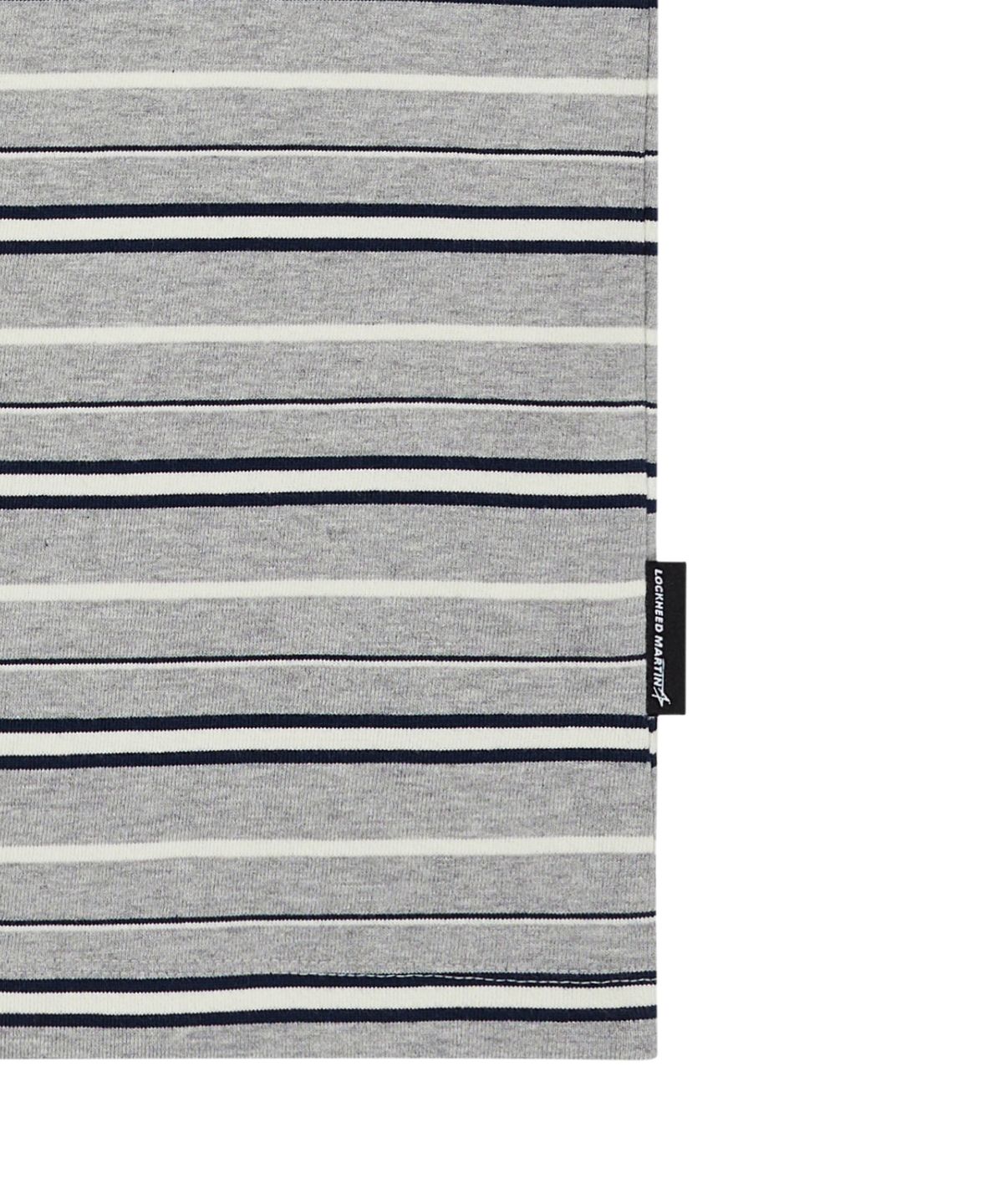 록히드마틴(LOCKHEED MARTIN) STRIPE POLO TEE (GREY)