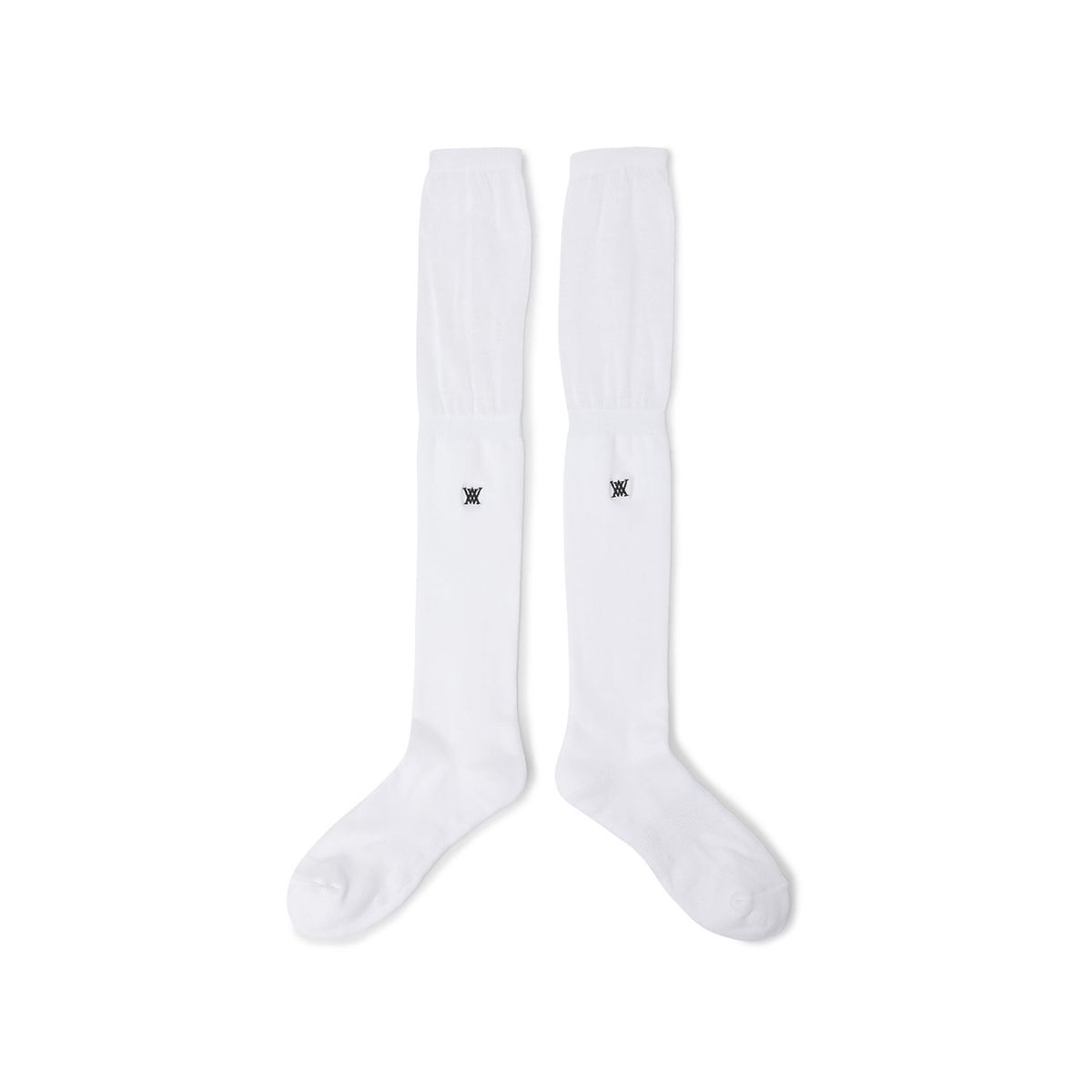 어뉴골프(ANEW GOLF) WOMEN LOGO POINT OVER THE KNEE SOCKS _OW
