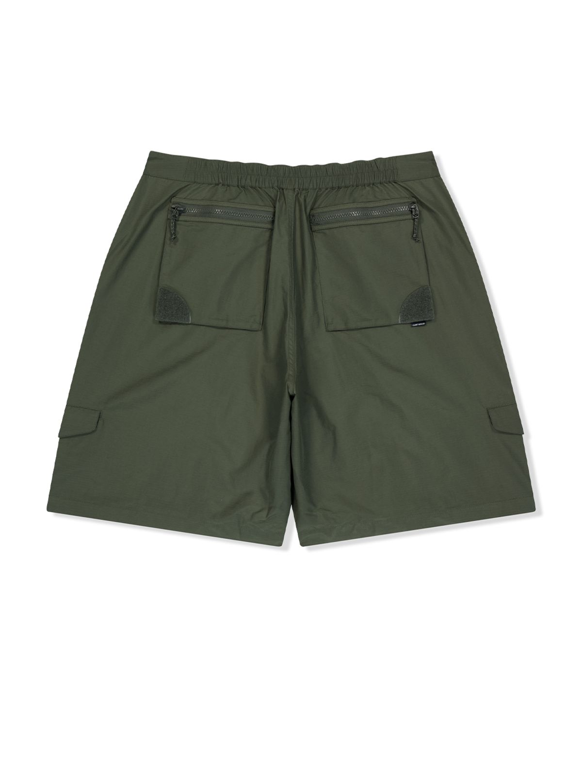 예스아이씨(YESEYESEE) Striking Cargo Shorts Olive