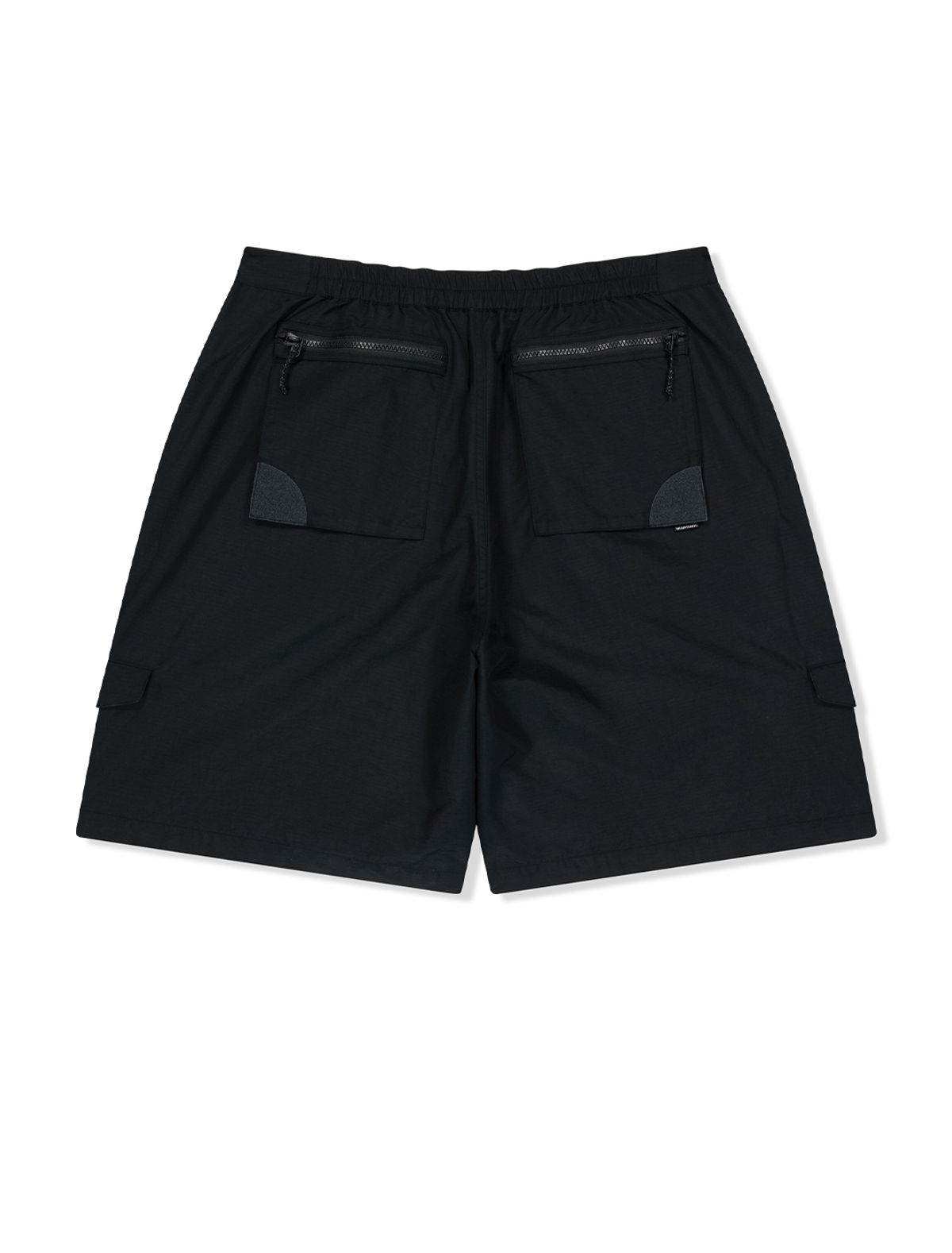예스아이씨(YESEYESEE) Striking Cargo Shorts Black