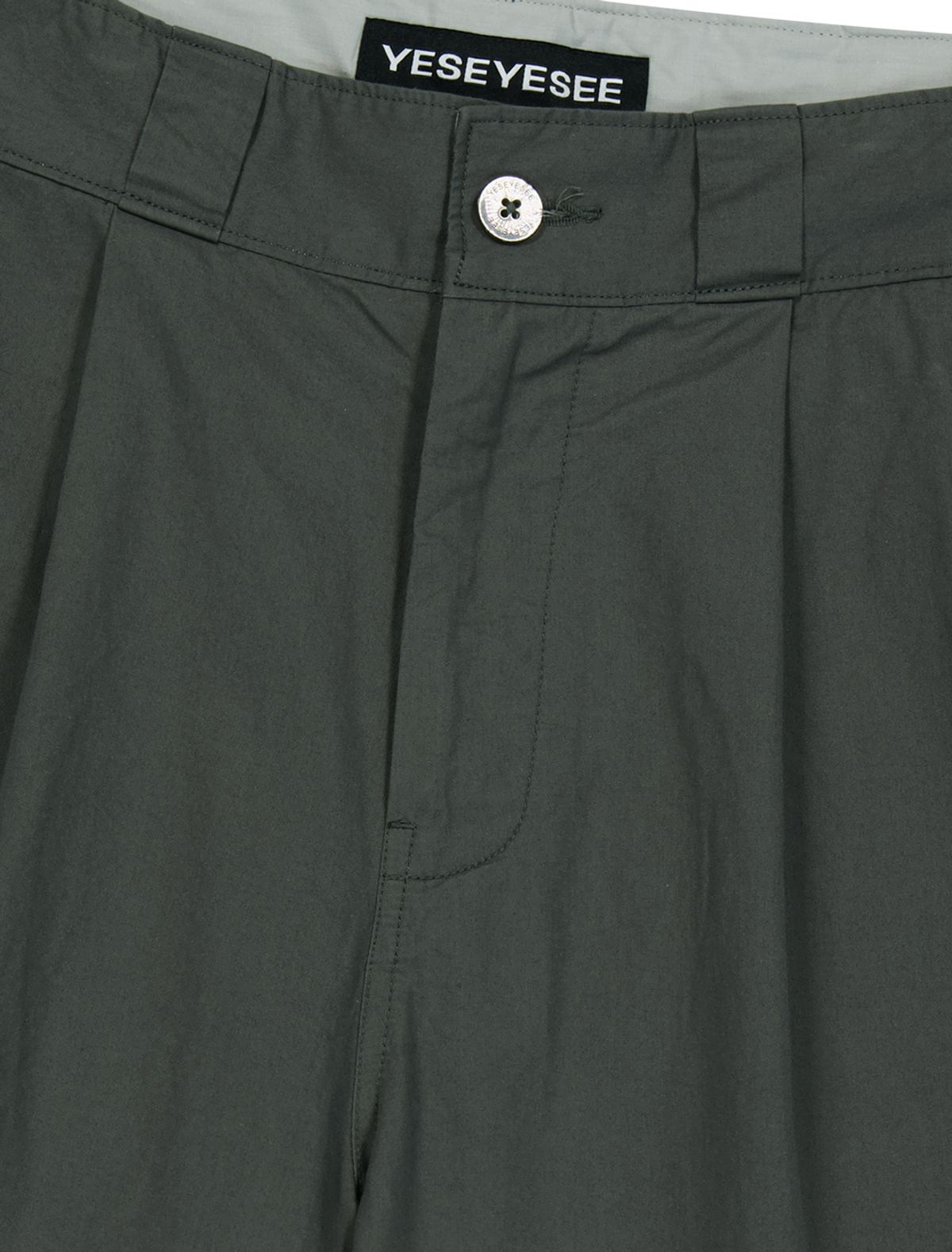 예스아이씨(YESEYESEE) [25SS] SN-Wide Shorts Grey