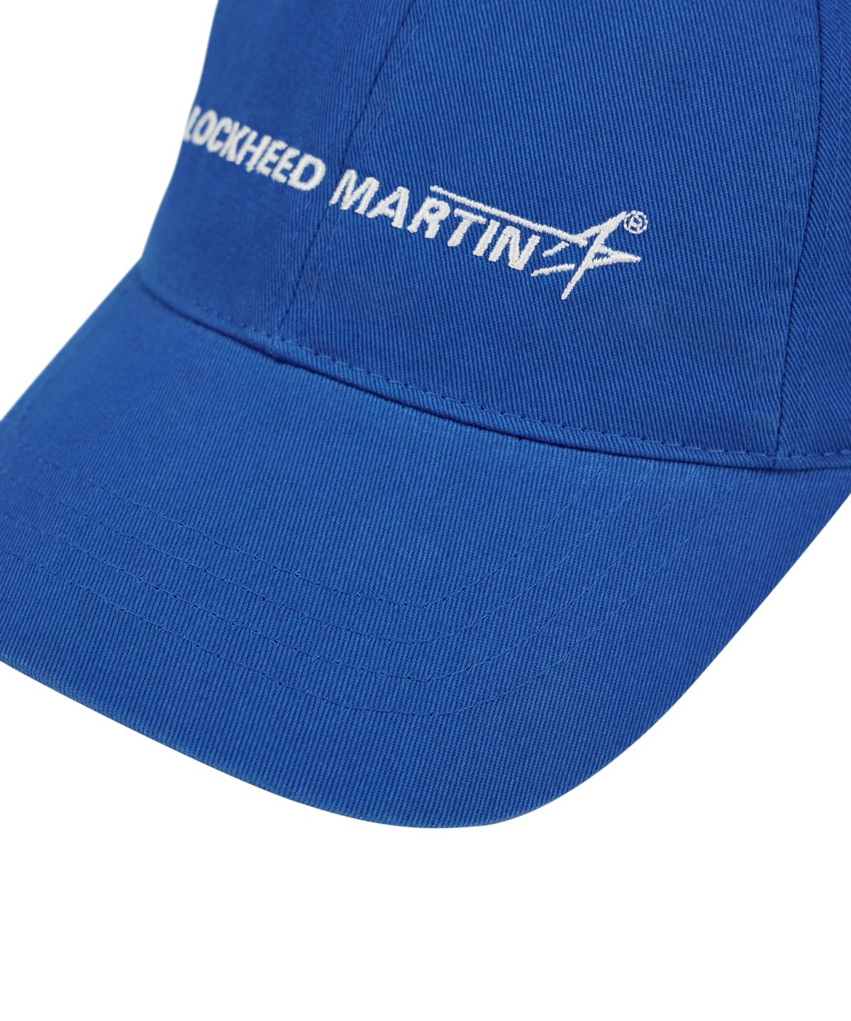 록히드마틴(LOCKHEED MARTIN) WASHED COTTON BALL CAP (BLUE)