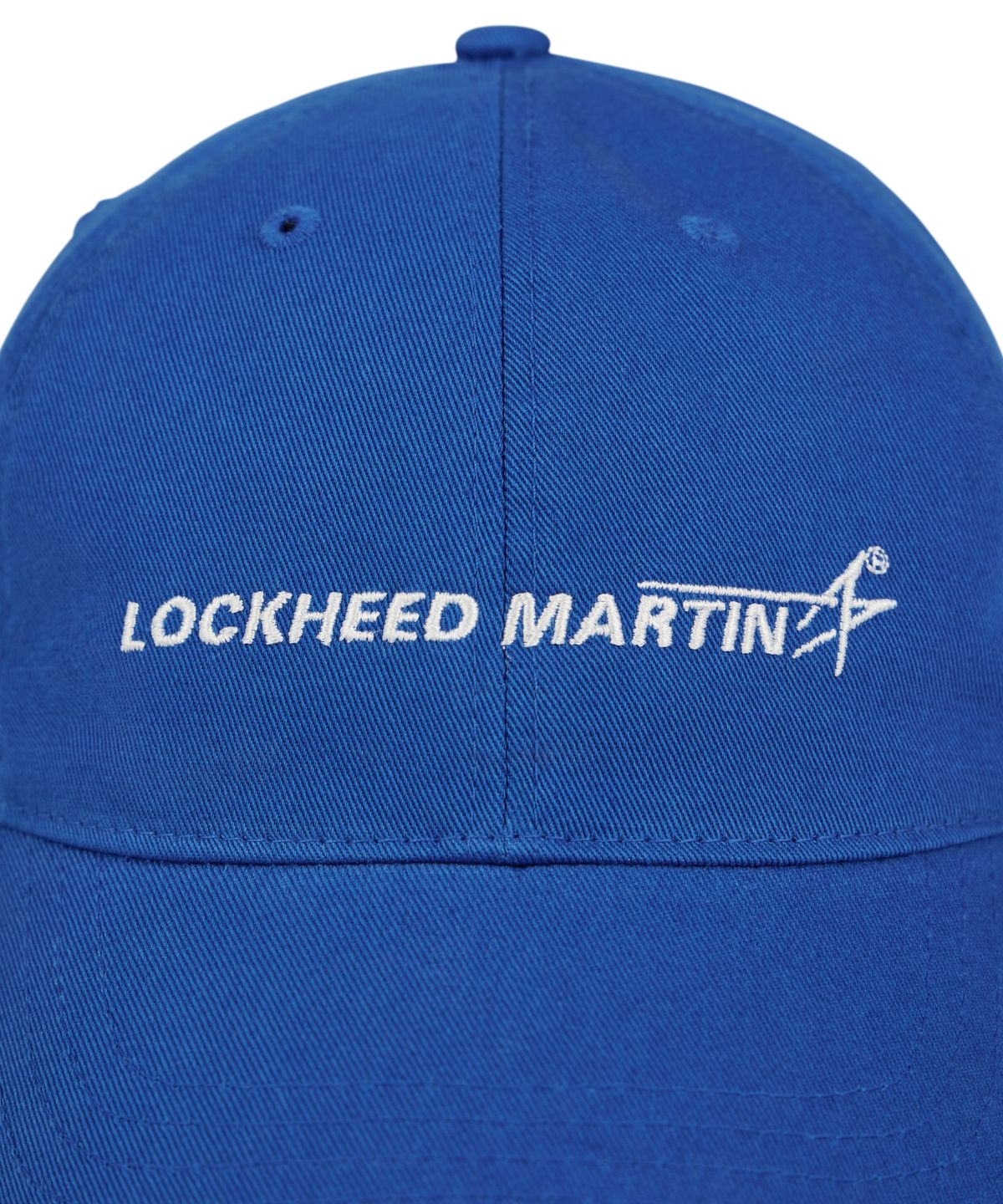 록히드마틴(LOCKHEED MARTIN) WASHED COTTON BALL CAP (BLUE)