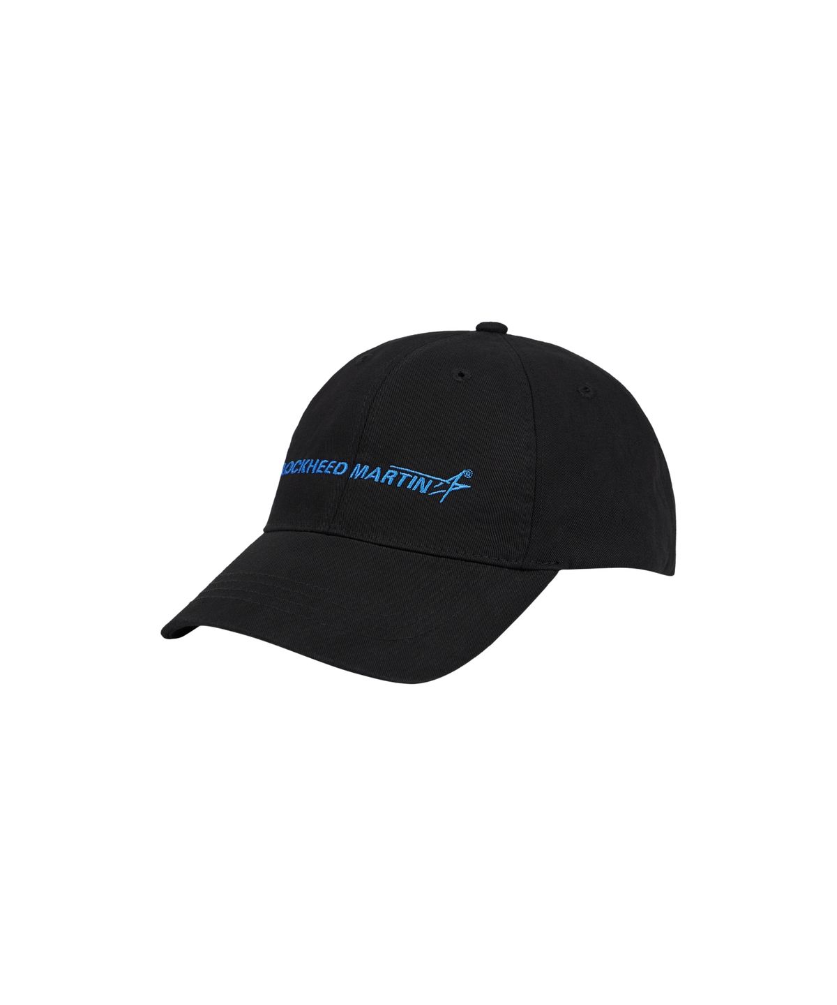 록히드마틴(LOCKHEED MARTIN) WASHED COTTON BALL CAP (BLACK)