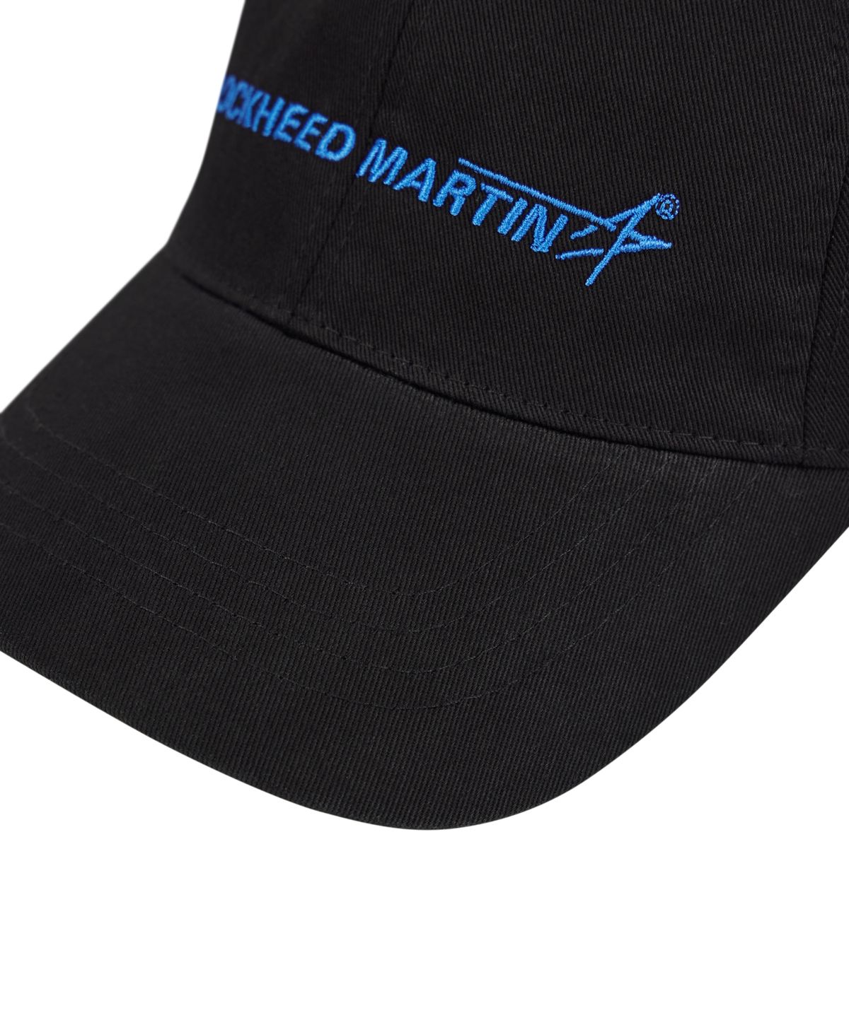 록히드마틴(LOCKHEED MARTIN) WASHED COTTON BALL CAP (BLACK)