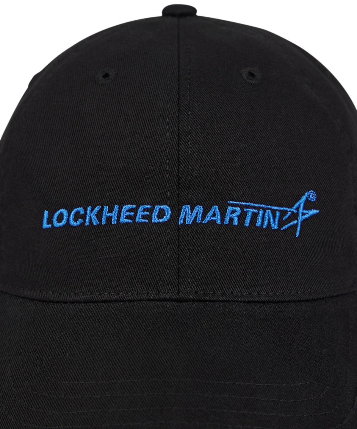 록히드마틴(LOCKHEED MARTIN) WASHED COTTON BALL CAP (BLACK)