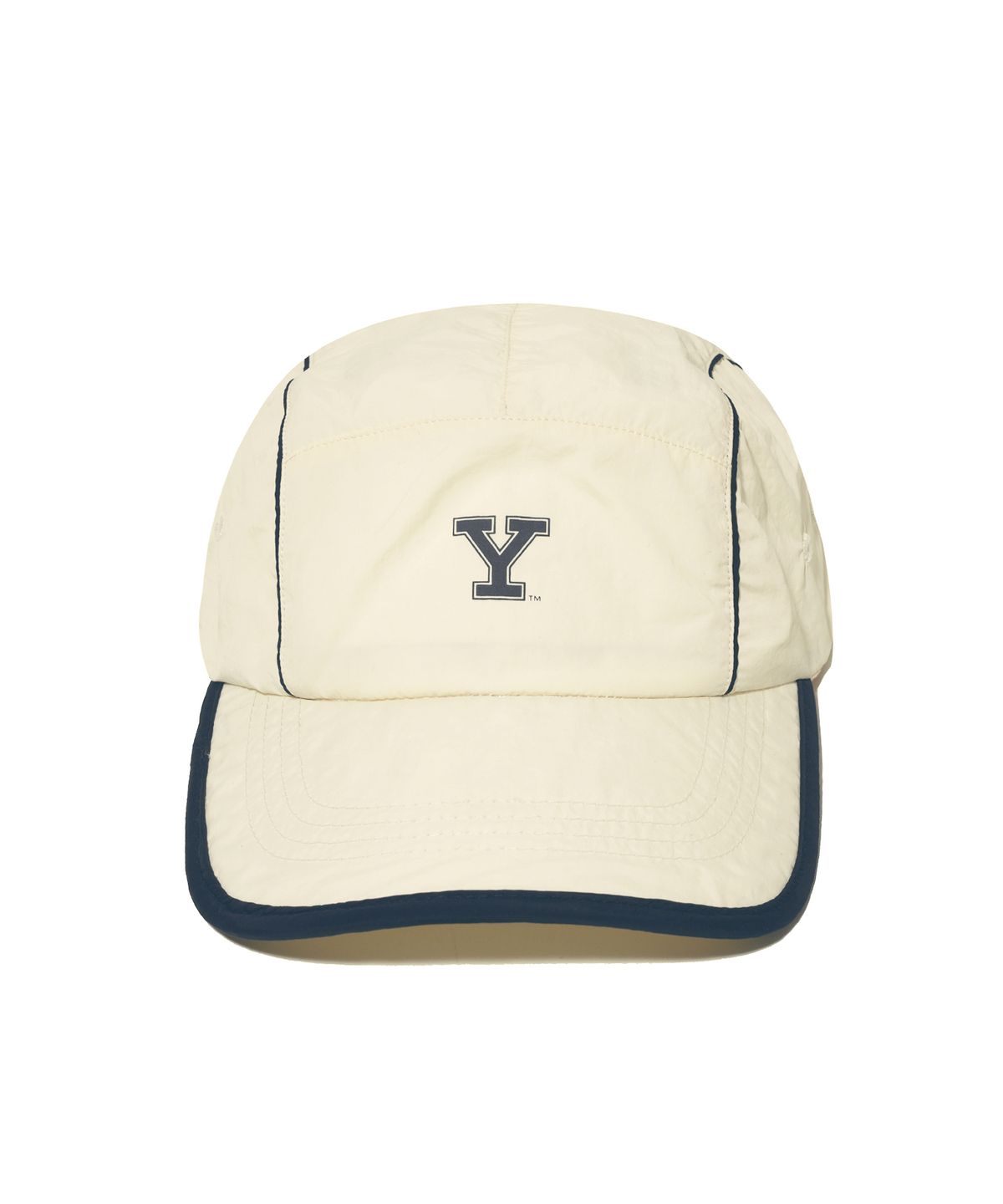 예일(YALE) 에슬레틱 Y로고 러닝 캠프캡_아이보리