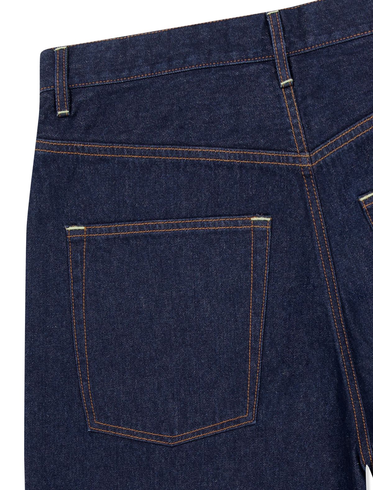 예스아이씨(YESEYESEE) Basal 5 Pockets Denim Shorts Dark Indigo