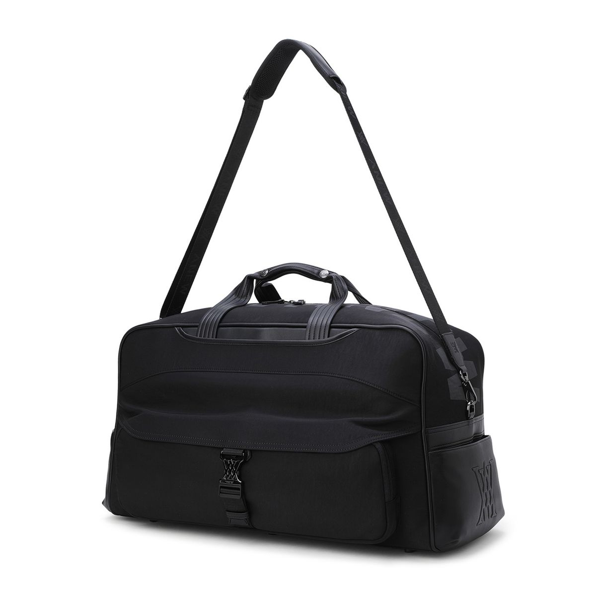 어뉴골프(ANEW GOLF) UNI BIG LOGO POINT TWO WAY BOSTON BAG _BK