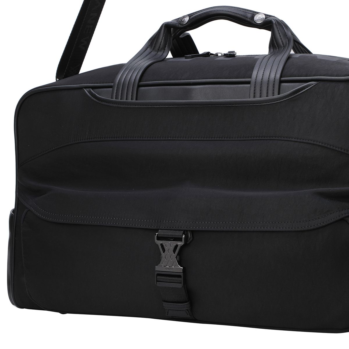 어뉴골프(ANEW GOLF) UNI BIG LOGO POINT TWO WAY BOSTON BAG _BK
