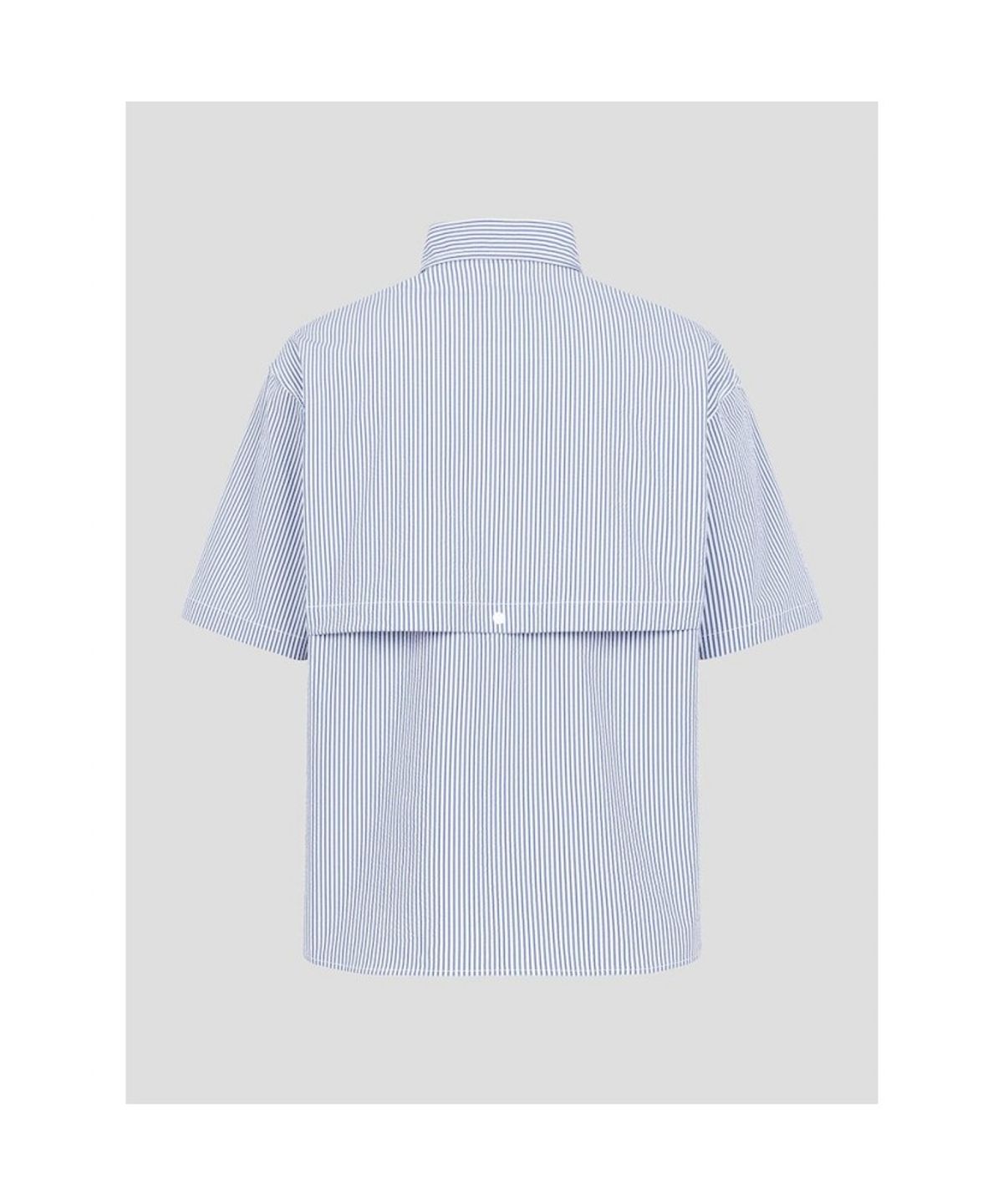 빈폴 멘(BEANPOLE MEN) [BEANPOLEKNAP] 폴리 옥스퍼드 반소매 셔츠  블루 (BC5365N01P)
