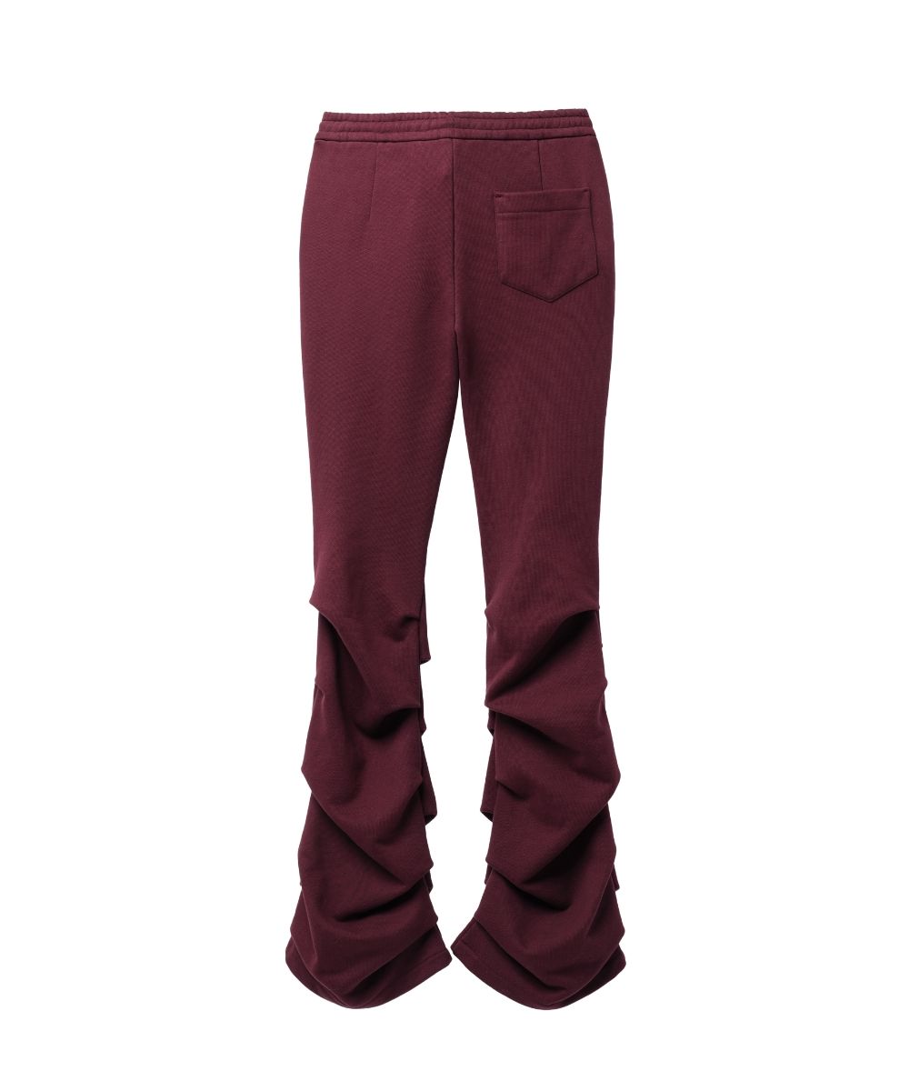 【OPENING PROJECT】24fw W Shirring Long Pants MUSINSA | OPENING PROJECT W Shirring Long Pants - Burgundy