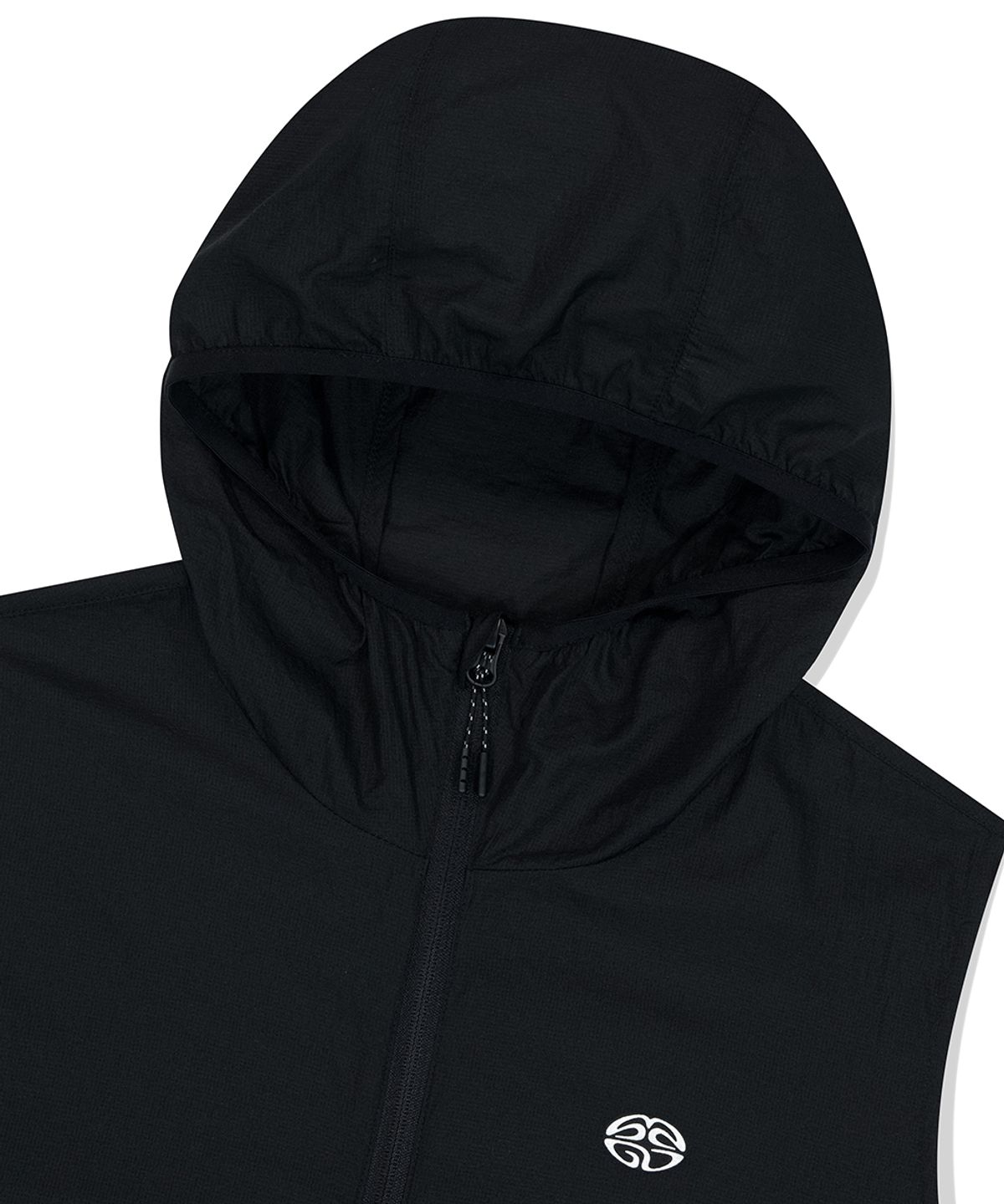 마하그리드(MAHAGRID) ECLIPSE NYLON HOOD VEST BLACK(MG2FSMB966A)