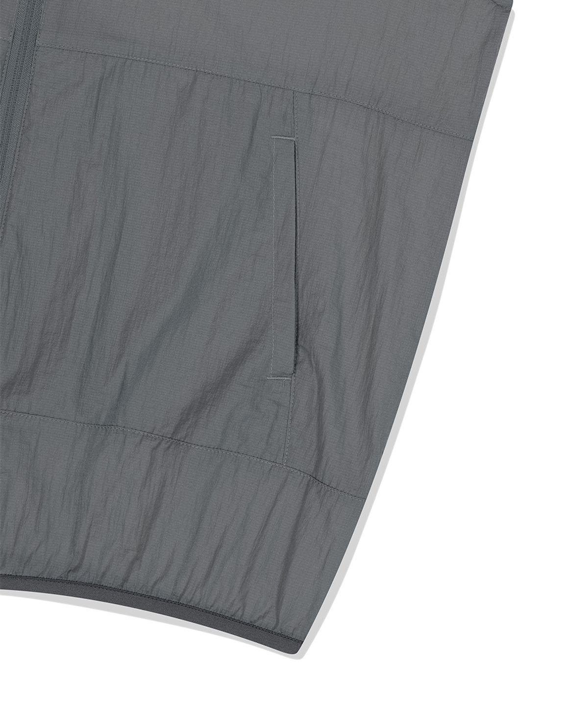마하그리드(MAHAGRID) ECLIPSE NYLON HOOD VEST GREY(MG2FSMB966A)