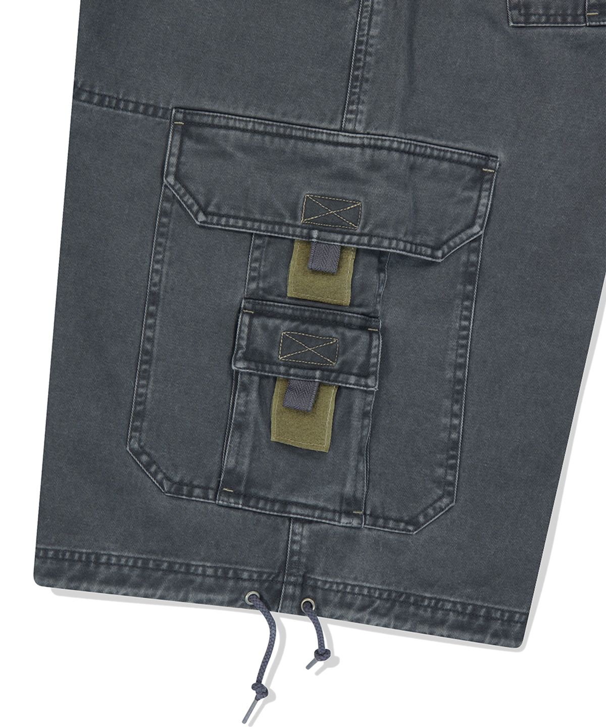 마하그리드(MAHAGRID) UTILITY CARGO SHORT CHARCOAL(MG2FMMD171A)