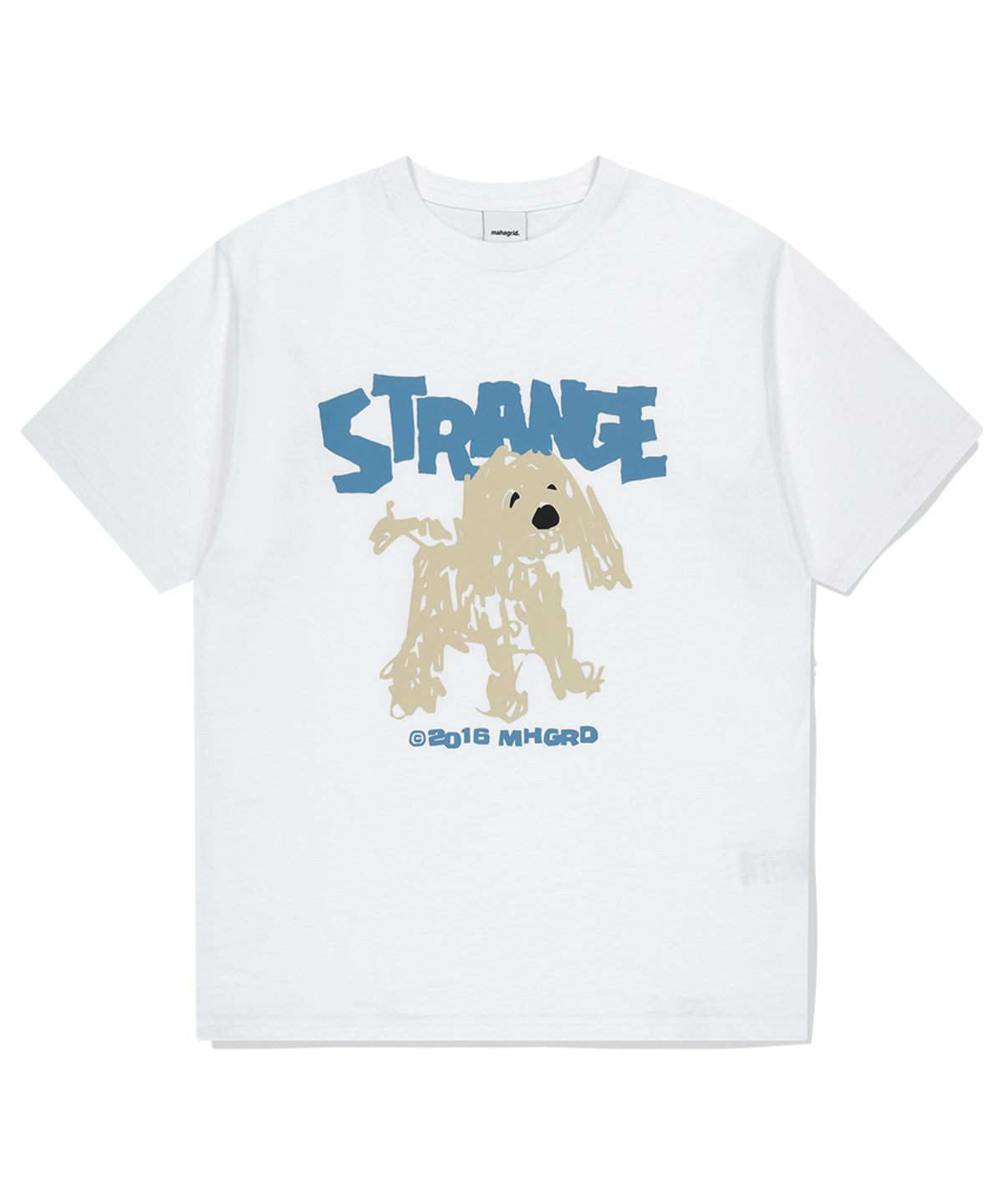 마하그리드(MAHAGRID) STRANGE PUPPY TEE_4colors