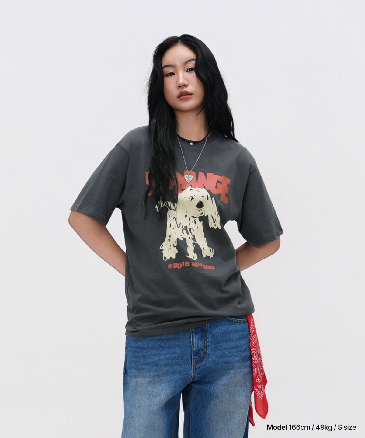 마하그리드(MAHAGRID) STRANGE PUPPY TEE_4colors