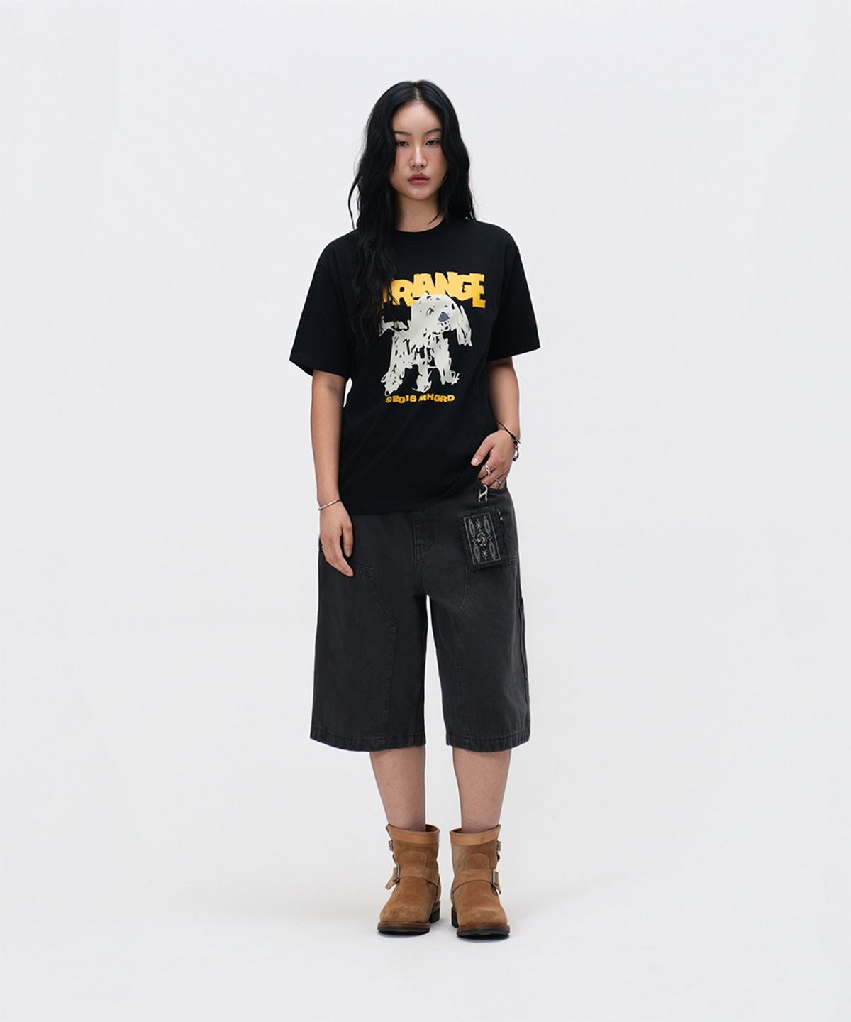 마하그리드(MAHAGRID) STRANGE PUPPY TEE_4colors