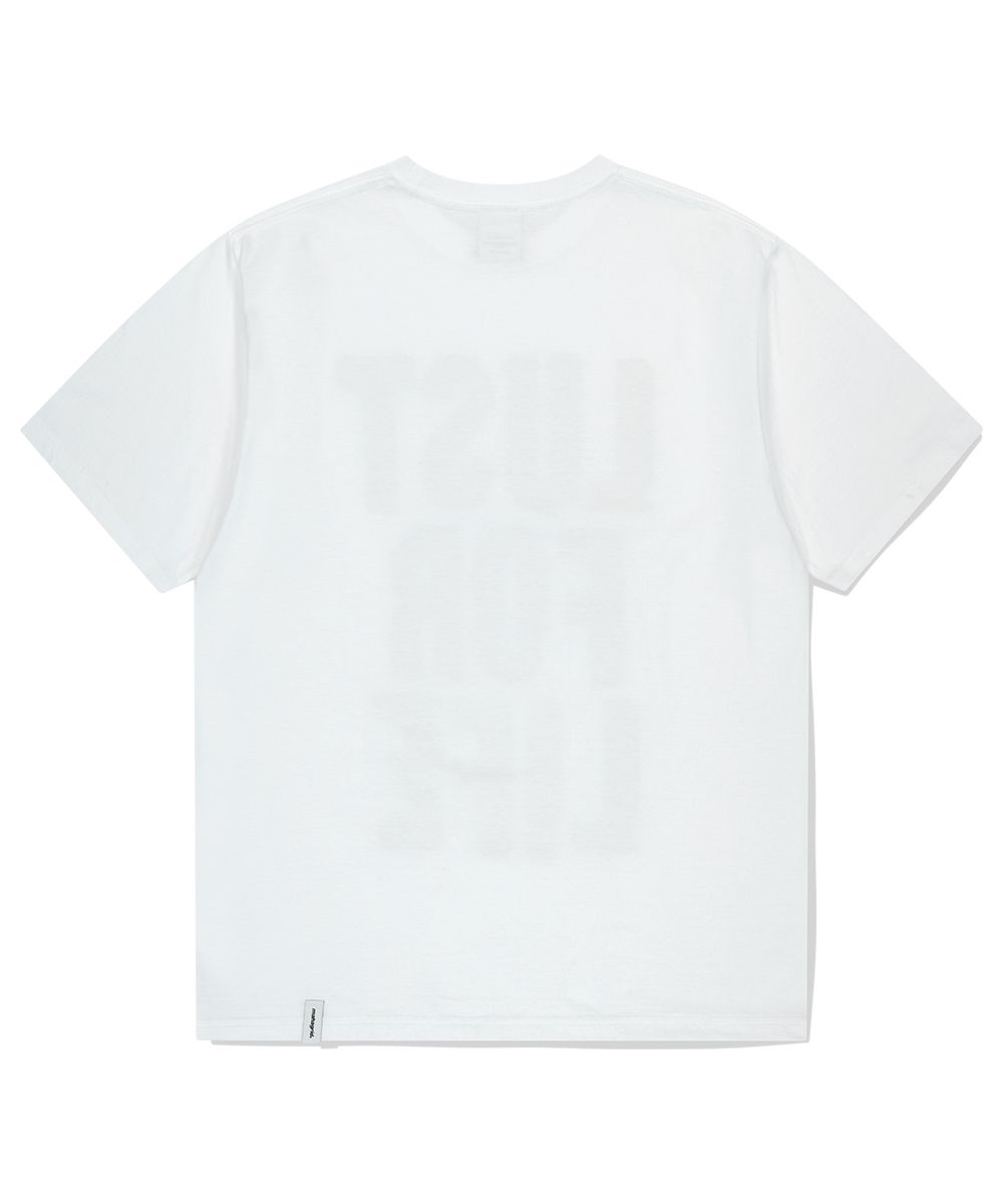 MUSINSA | MAHAGRID LUST FOR LIFE TEE WHITE(MG2FMMT510A)
