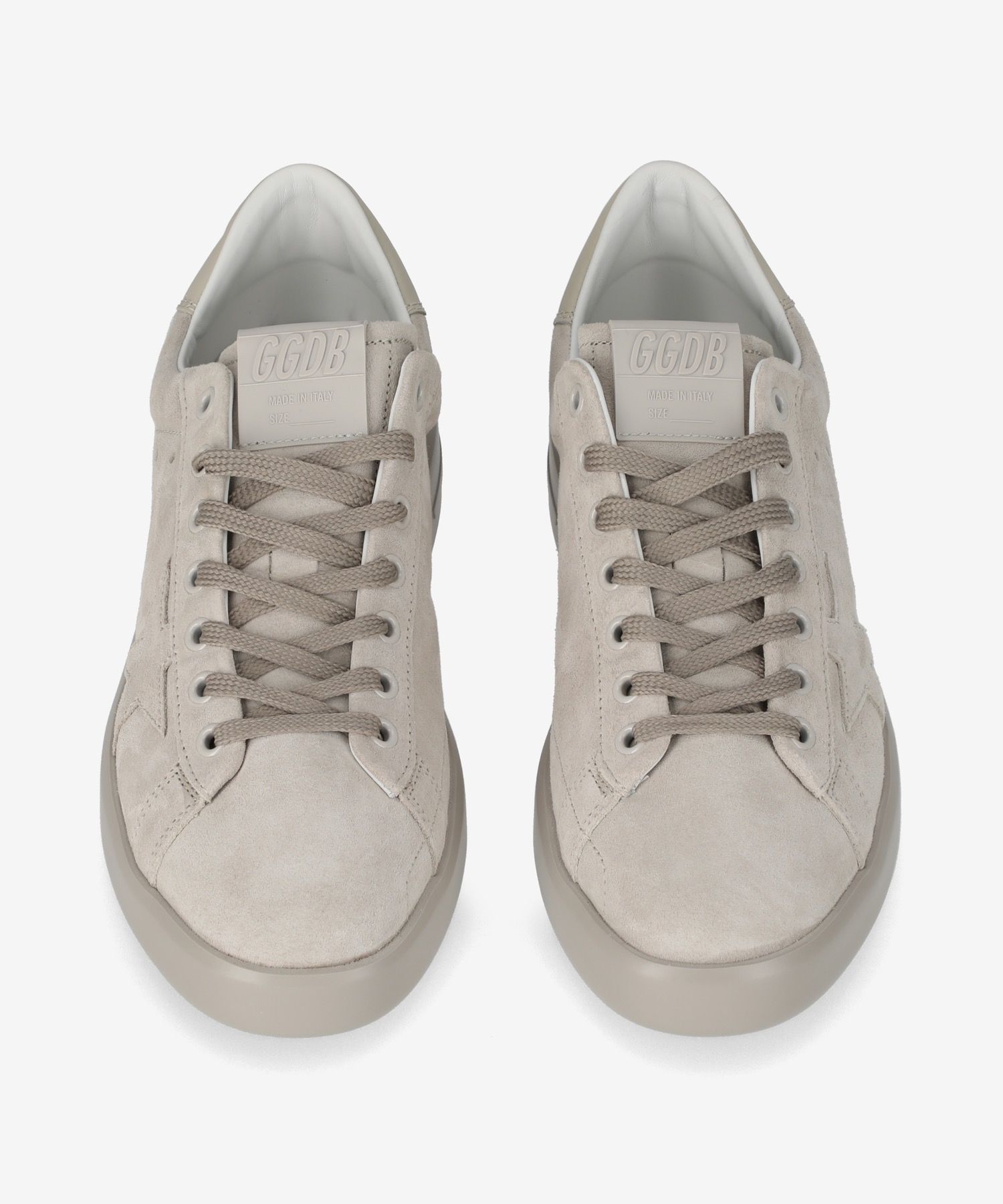 MUSINSA | GOLDEN GOOSE Pure Star Suede Sneakers - Pearl Woon