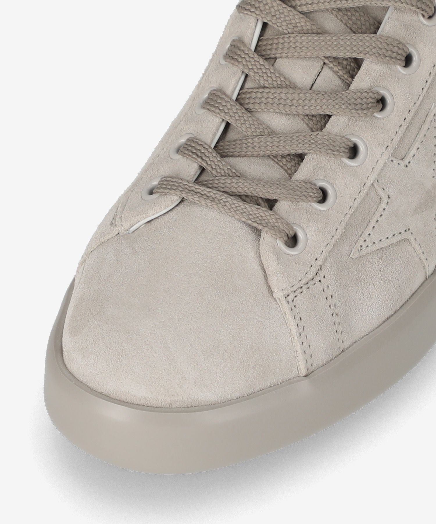 ★Golden ★ Pure Star Suede Sneakers Pearl Cloud GWF001 Women's Super-Star in beige suede with pearls and Swarovski