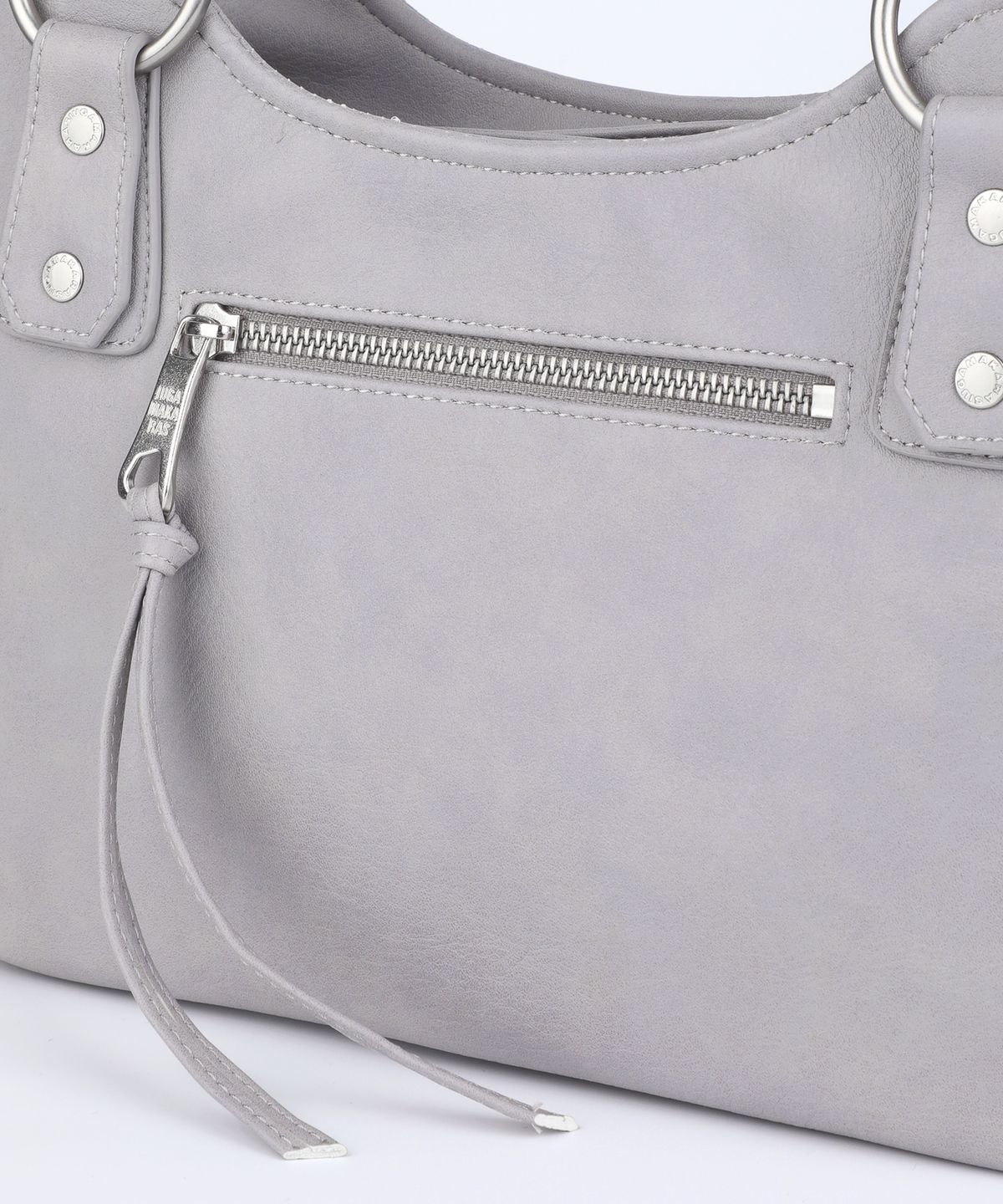 이우가마카라스(IUGAMAKARAS) Laced Ribbon Leather Shoulder Bag (Light Purple)