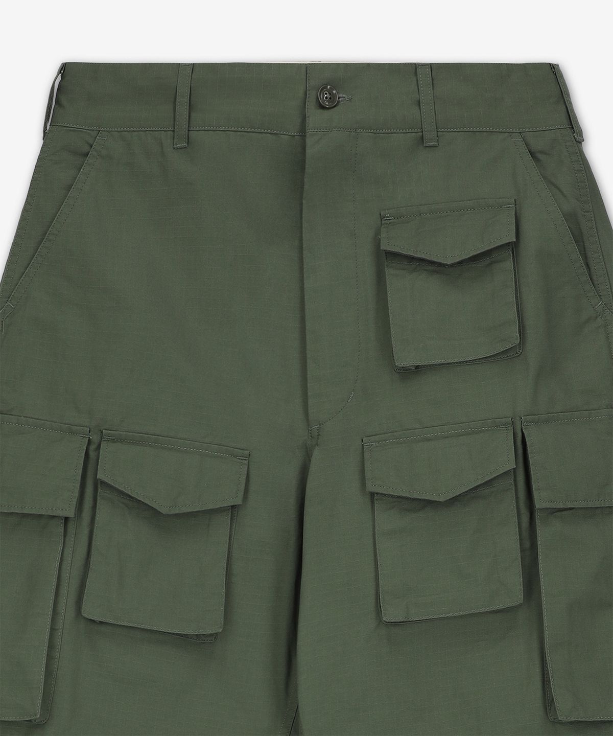 엔지니어드가먼츠(ENGINEERED GARMENTS) FA 팬츠 - 올리브 코튼 / QT198CT010