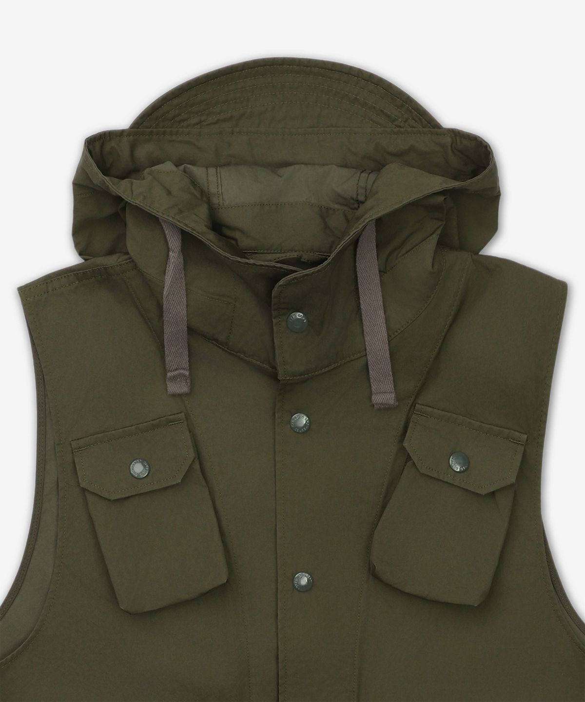 엔지니어드가먼츠(ENGINEERED GARMENTS) 필드 베스트 - 올리브 / QT078BS006